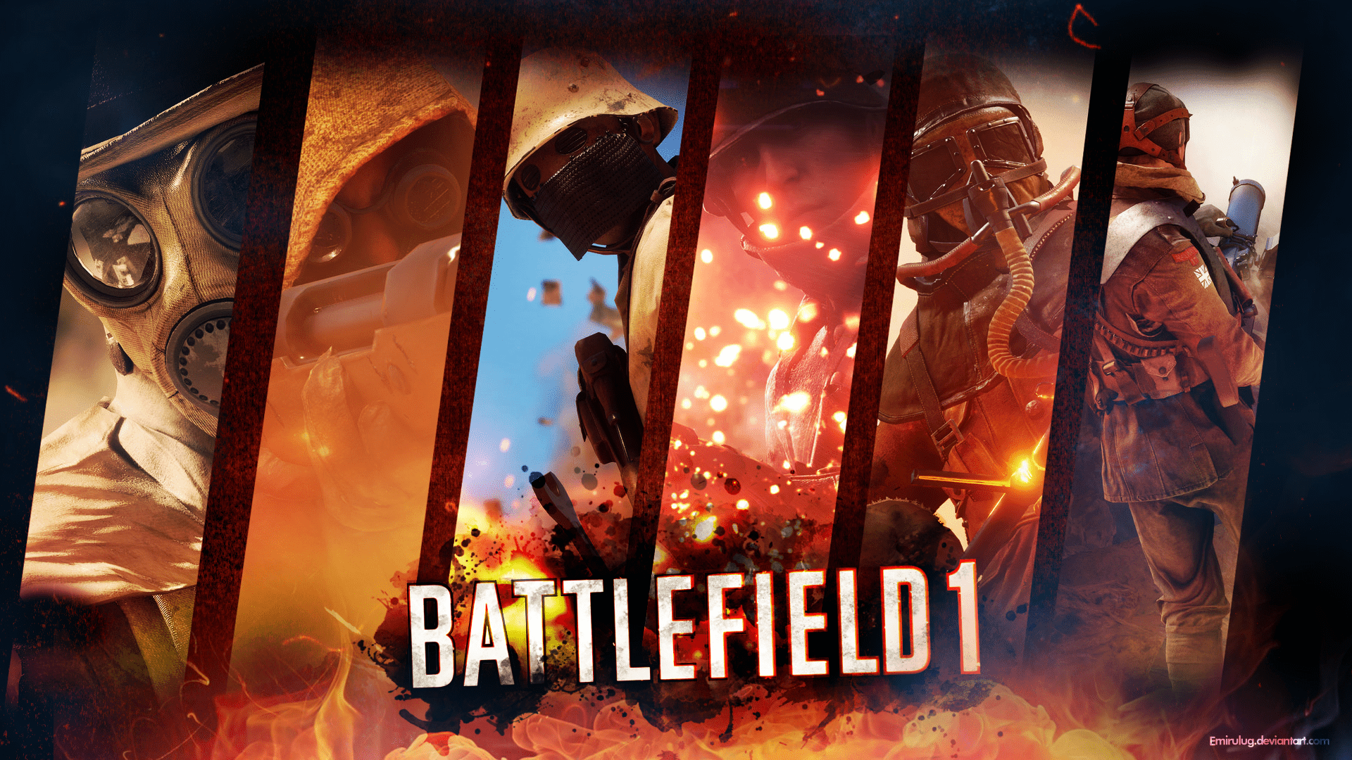 1920x1080 Made a Battlefield 1 wallpaper using Berduu's cinematic