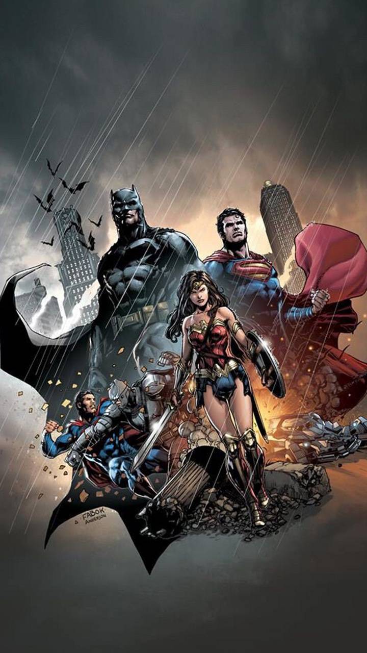720x1280 DC Trinity Wallpaper