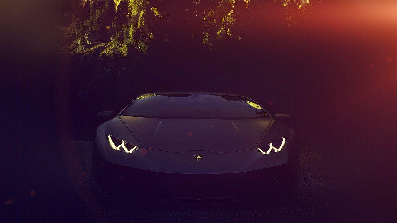 1366x768 wallpaper for desktop, laptop. car lamborghini dark
