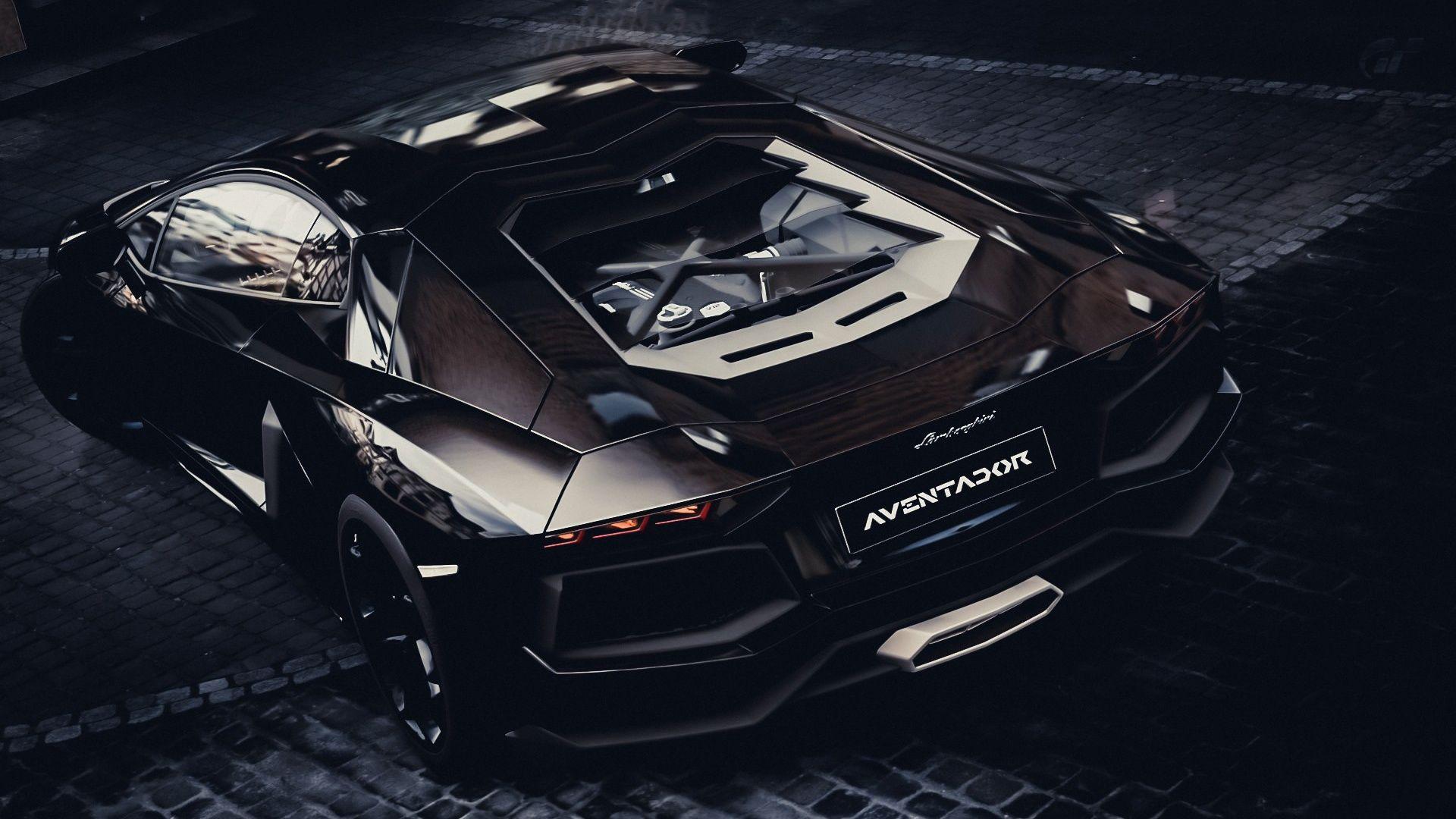 1920x1080 Lamborghini Dark wallpaper HD