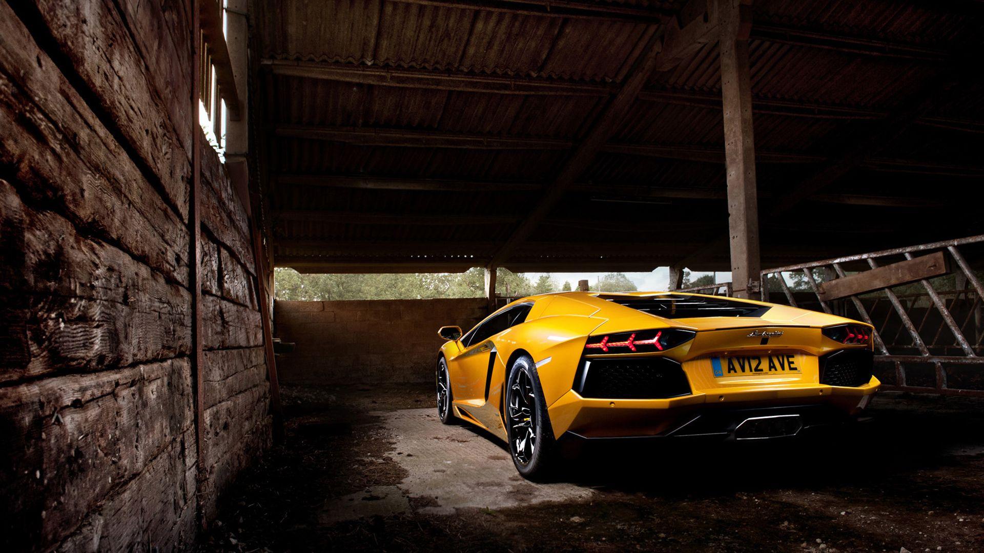 1920x1080 Yellow Lamborghini Wallpaper