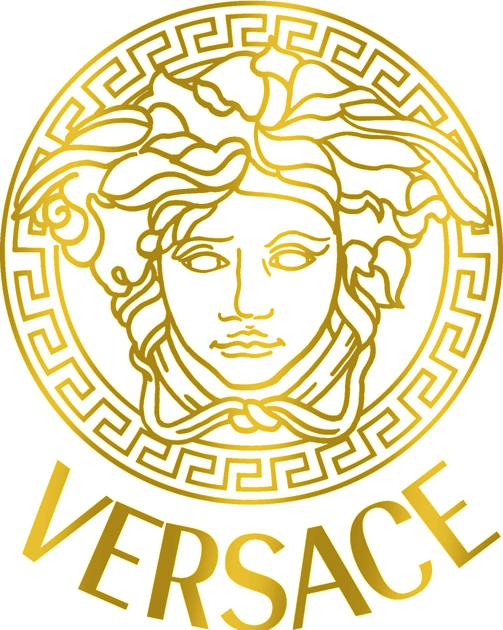 Versace | Versace 5 Barocco Mosaic Wallpaper | Black Gold