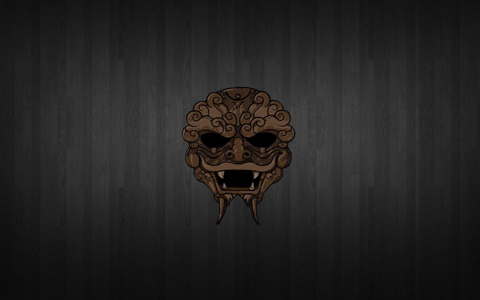 1920x1200 Oni Mask Wallpaper