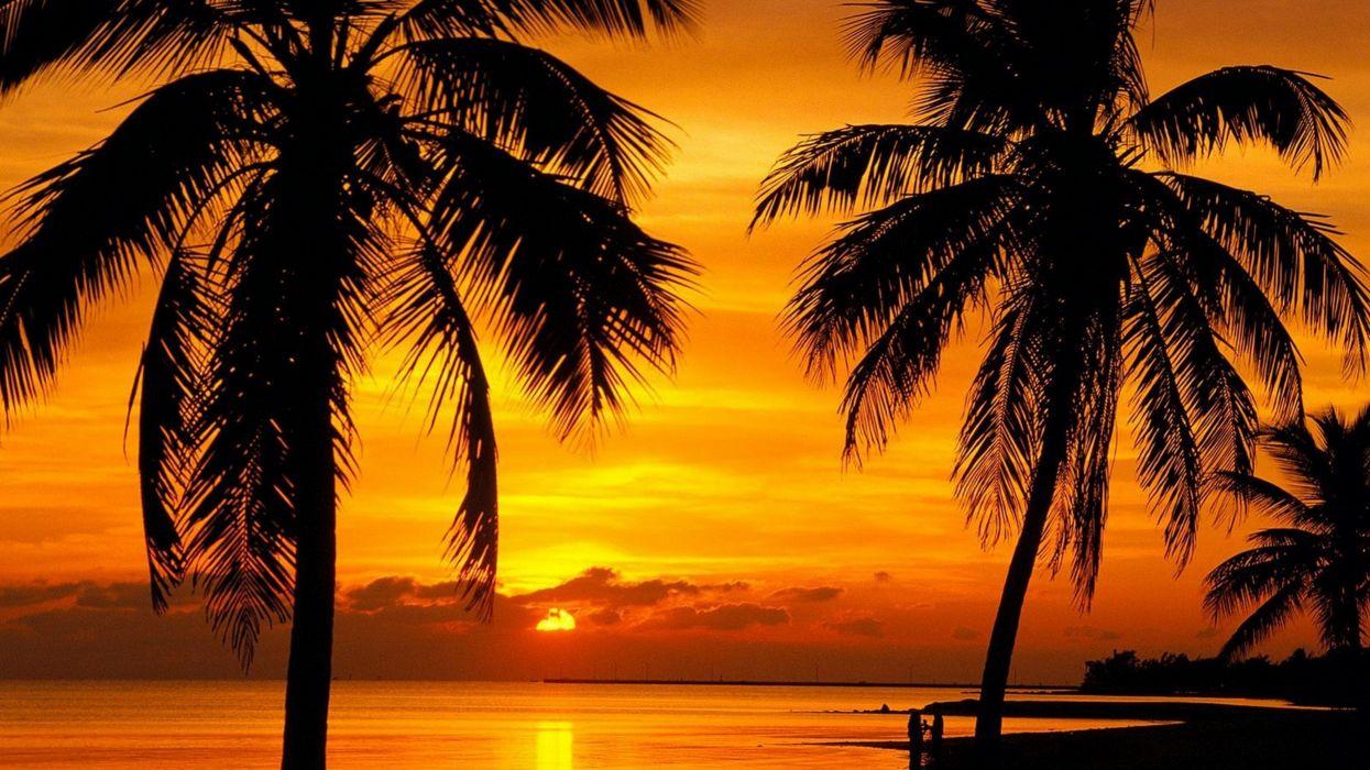 Florida Beach Sunset Wallpapers Top Free Florida Beach Sunset