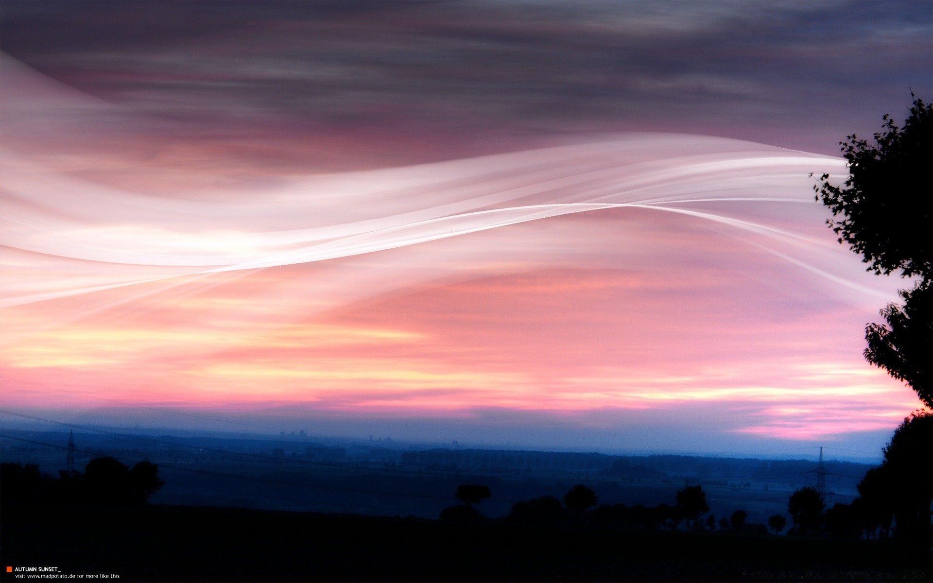 1920x1200 Autumn Sunset