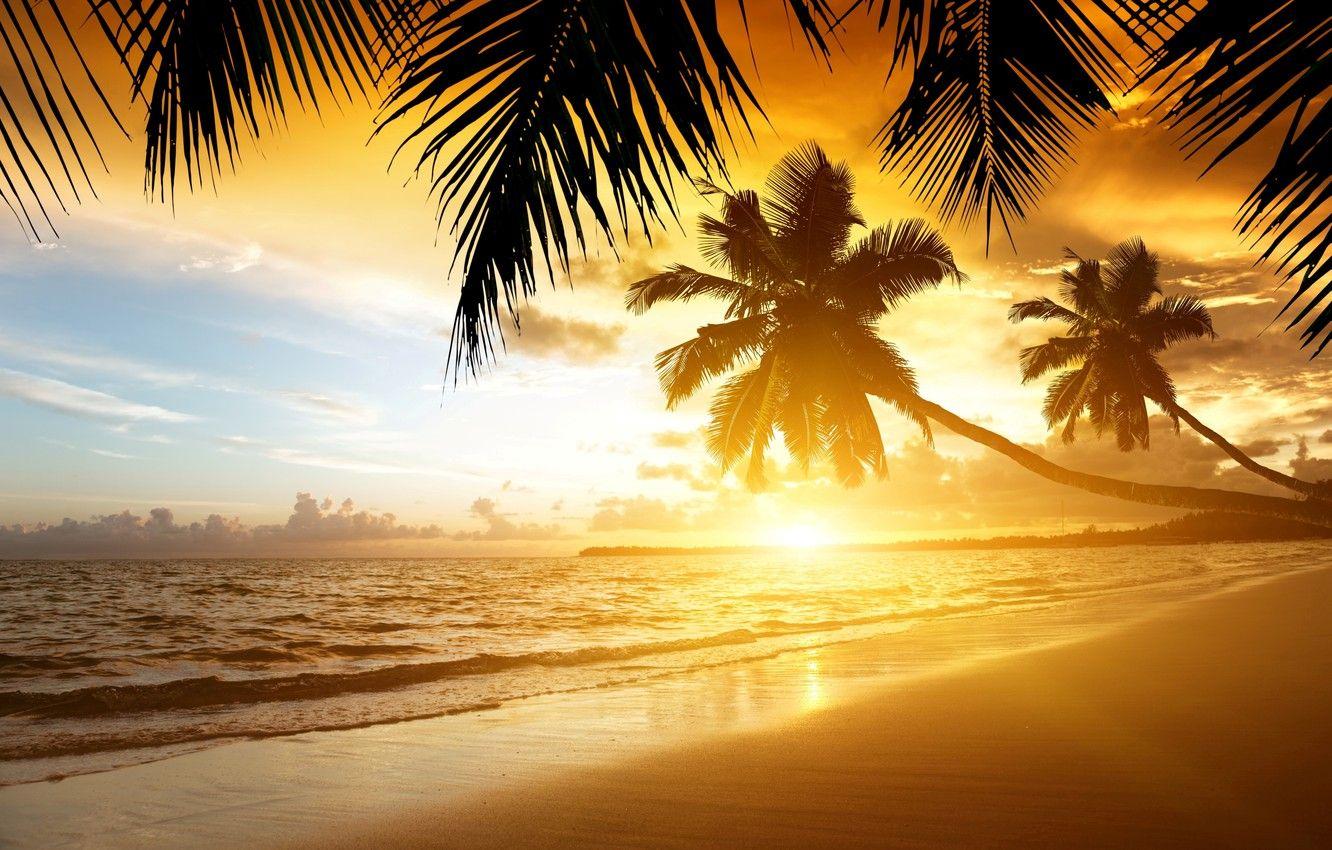 Tropical Beach Sunset Wallpapers - Top Free Tropical Beach Sunset ...