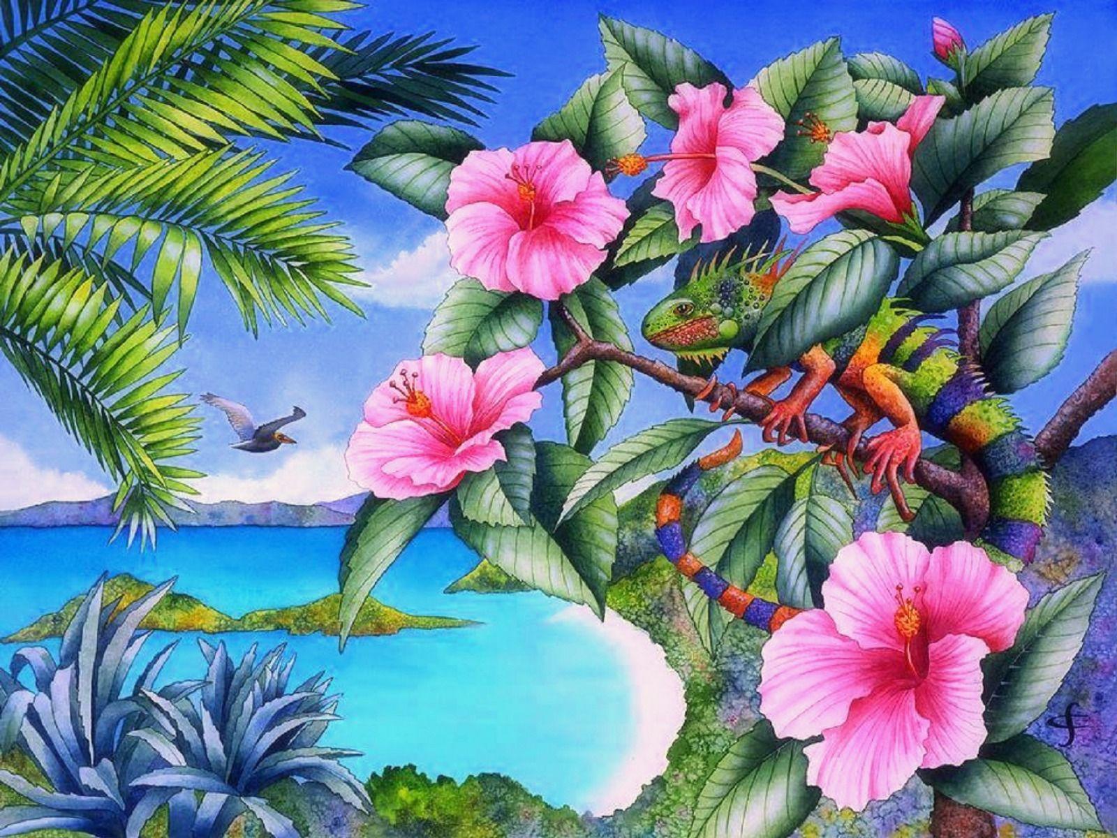1600x1200 Hình nền Hibiscus Full HD # U5666EM