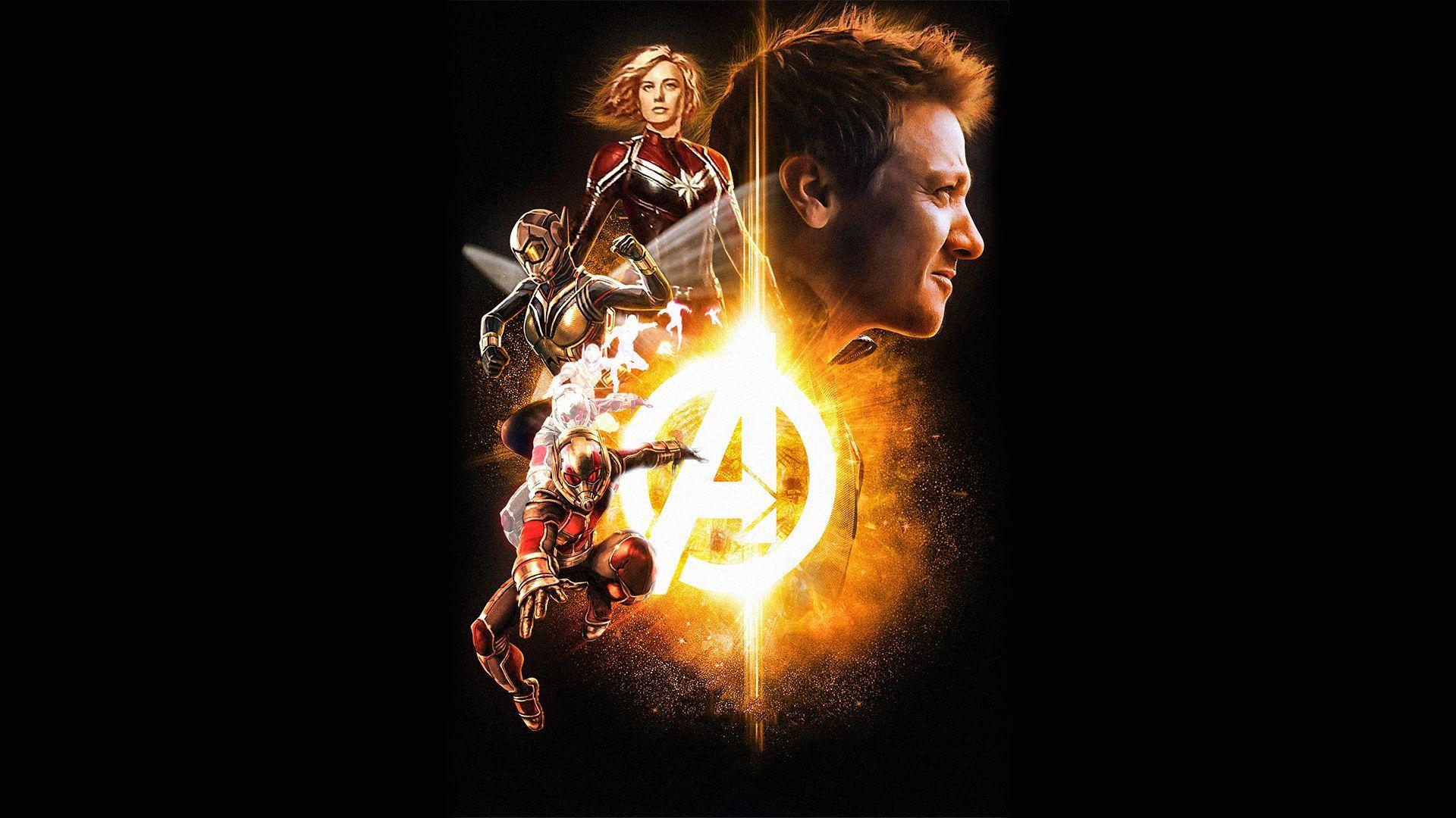 1920x1080 Avengers: Infinity War Hawkeye Wasp Captain Marvel Ant Man