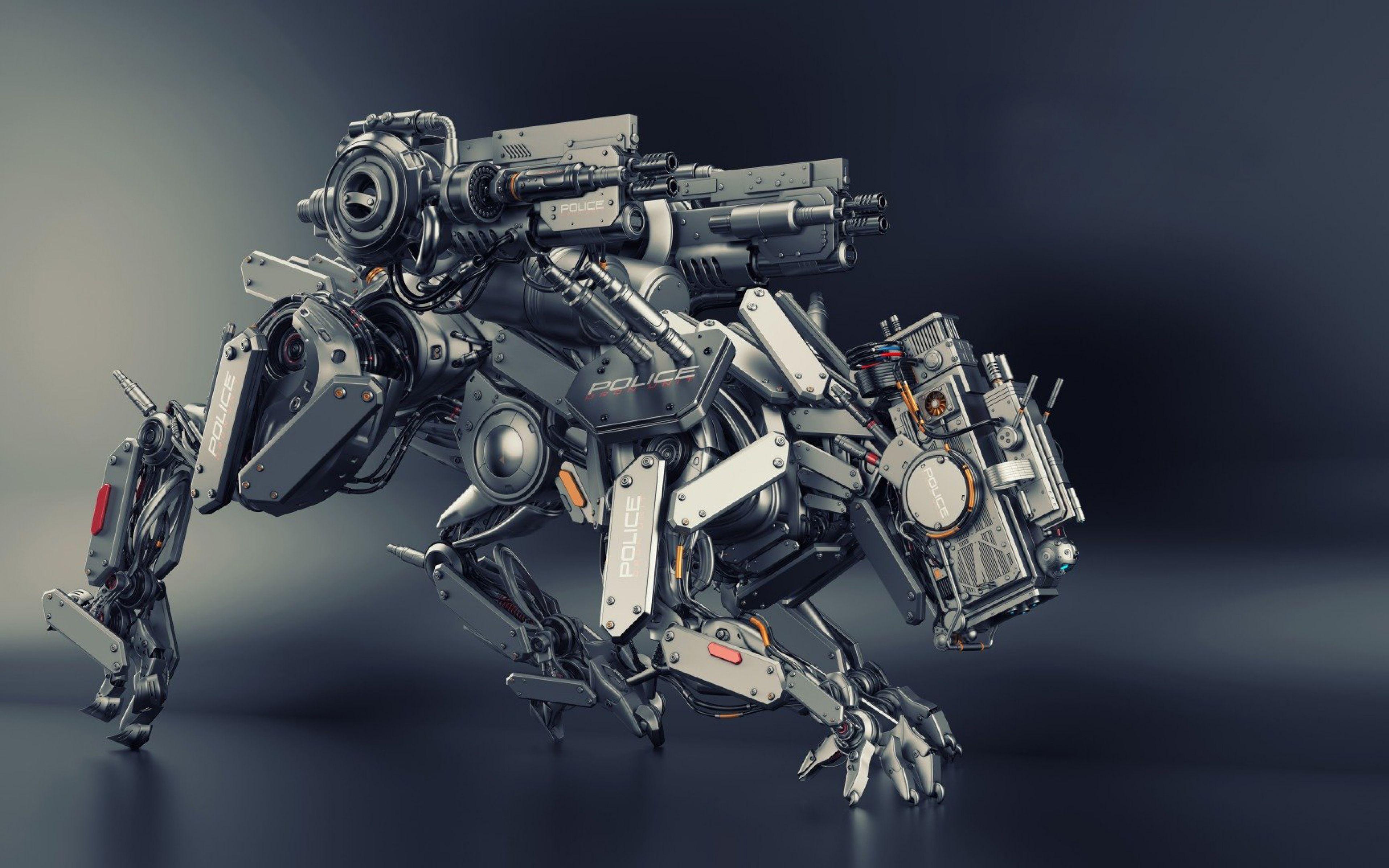3840x2400 Robot Wallpaper 11 X 2400