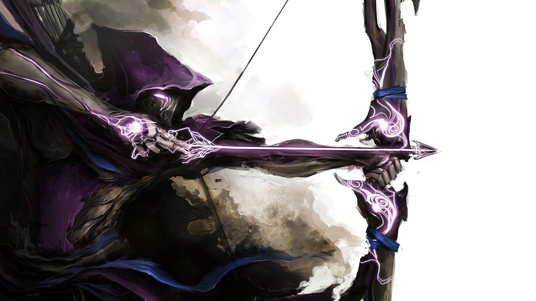 1805x1015 Hawkeye, Arrows, Artwork, Bow, Wallpaper, High Resolution