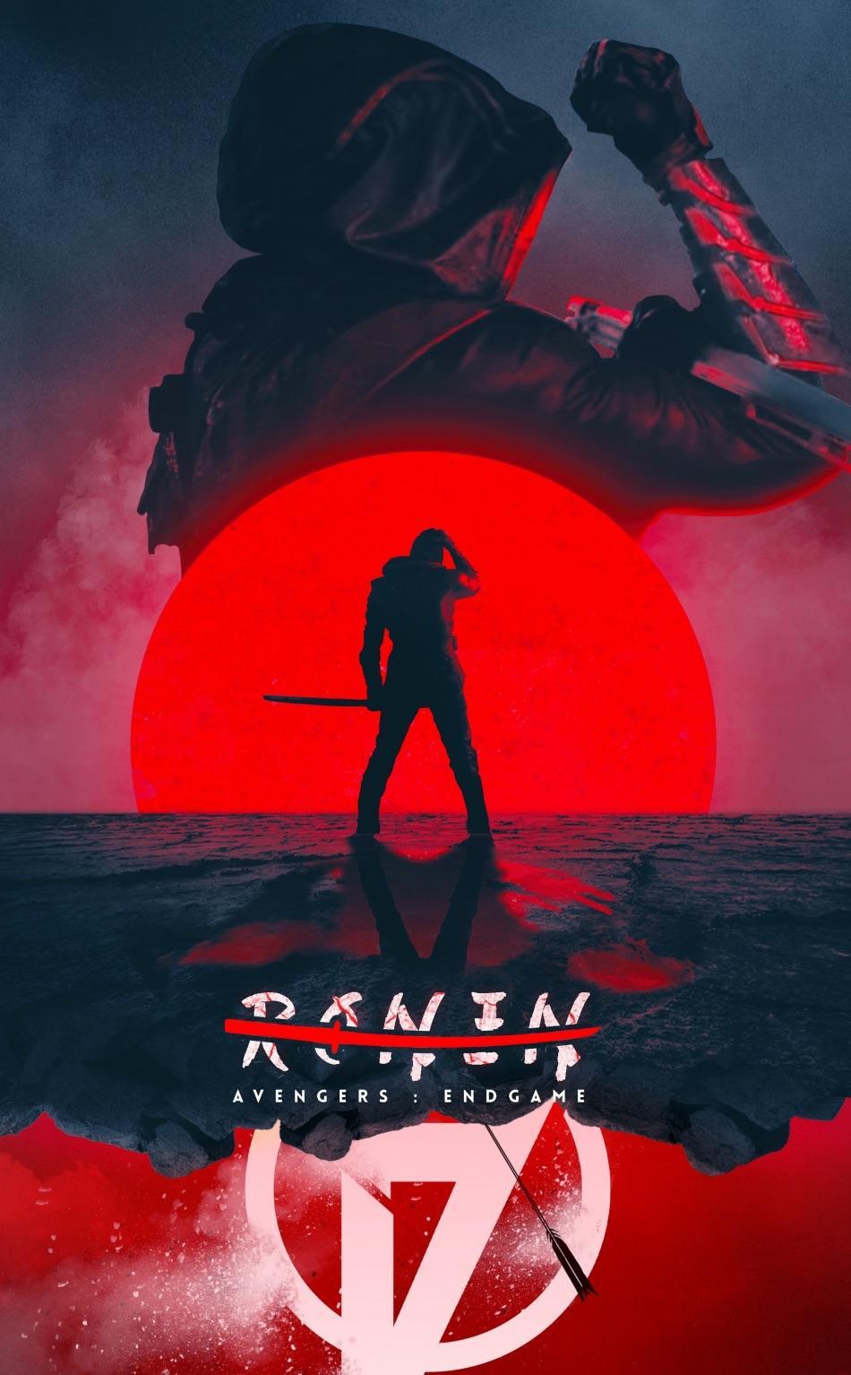 950x1534 Avengers Endgame Ronin Hawkeye Wallpaper