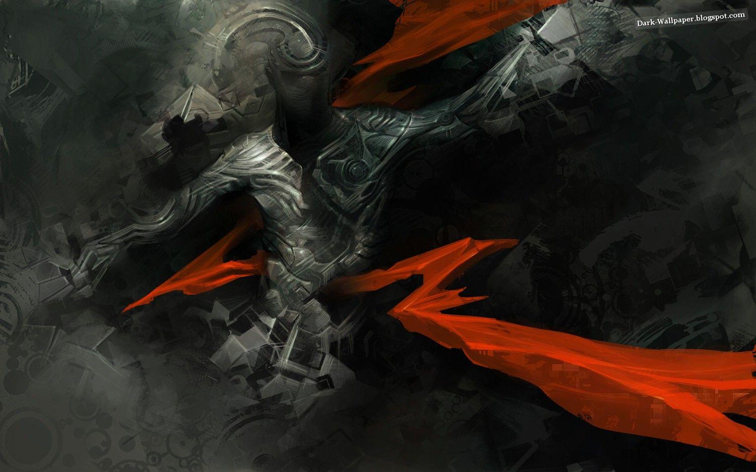 1500x938 Robotic Devil. Dark Wallpaper. Gothic Girls Wallpaper
