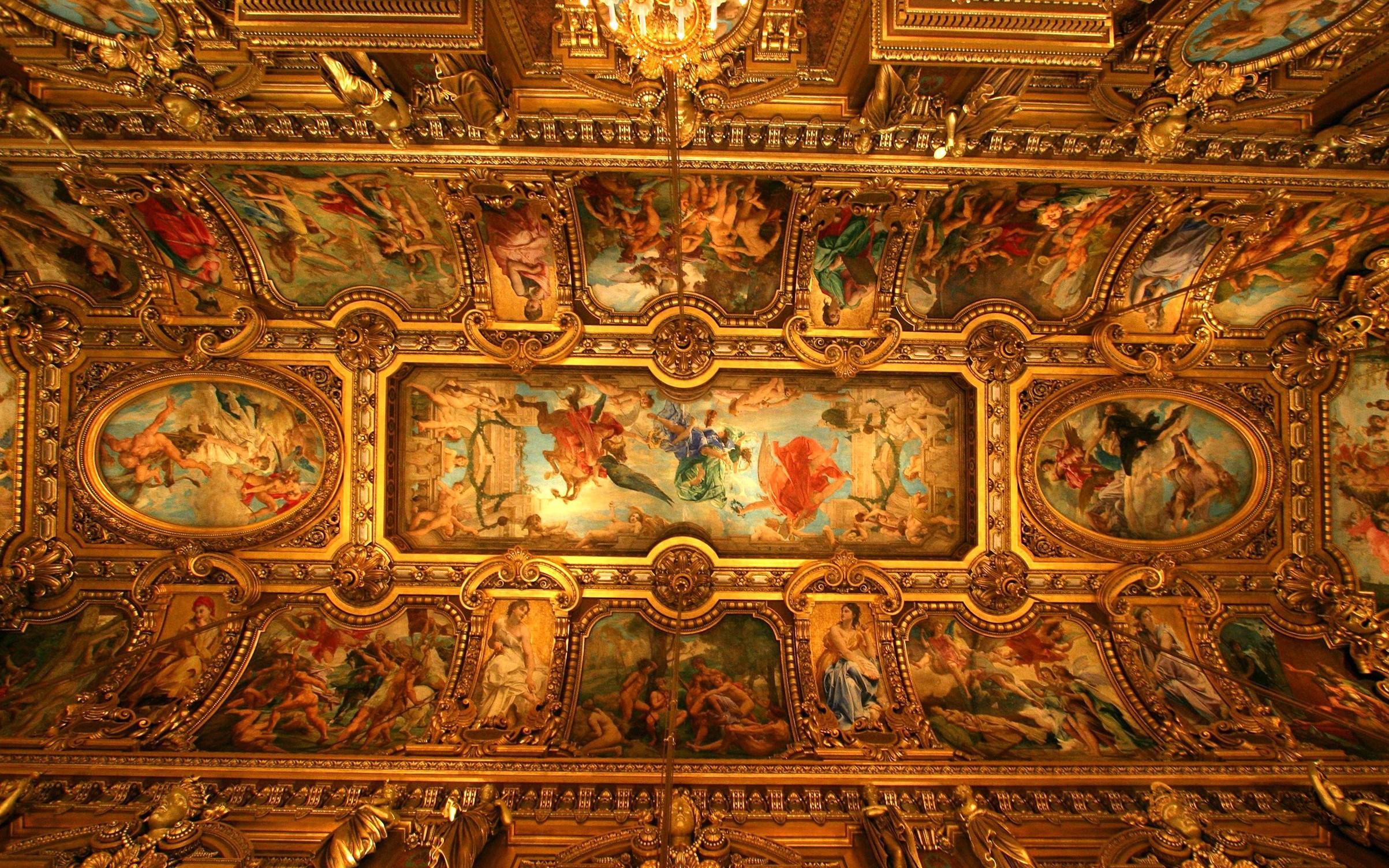 2406x1504 Famous Paintings Wallpaper