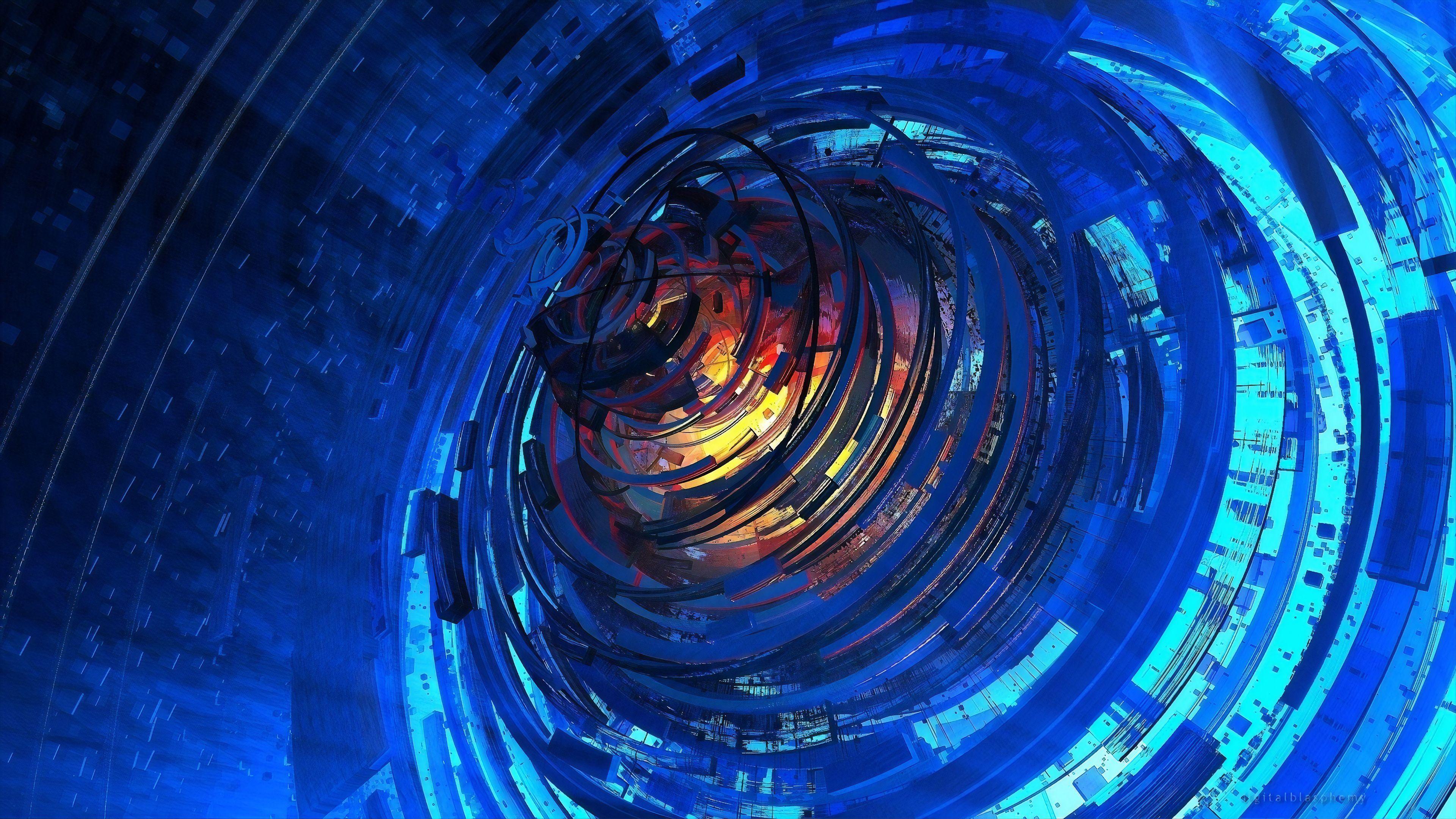 3840x2160 Spiral Abstract Art 4k, HD Abstract, 4k Wallpaper, Image