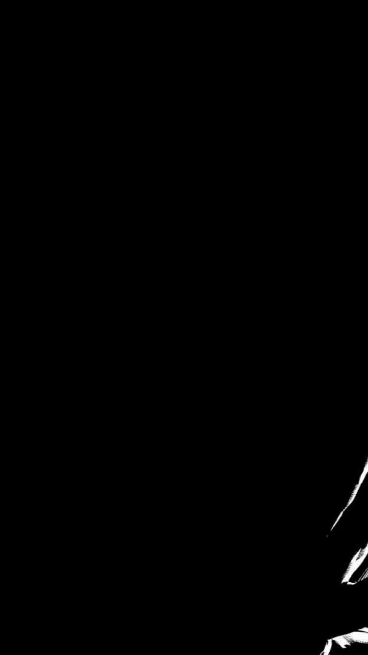 750x1334 Black Joker Wallpaper HD For