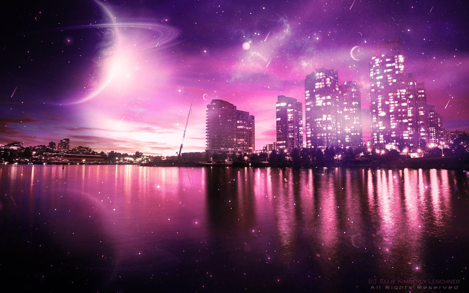 Pink Night Wallpapers Top Free Pink Night Backgrounds WallpaperAccess