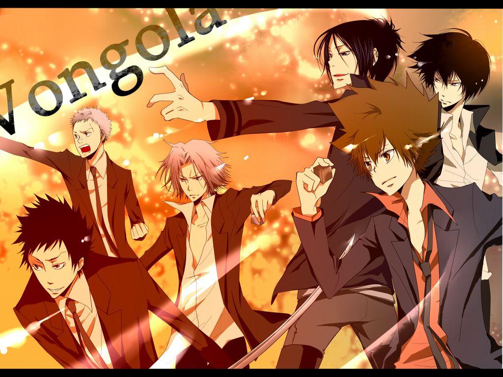1024x768 Desktop Wallpaper Home Tutor Hitman Reborn! Anime