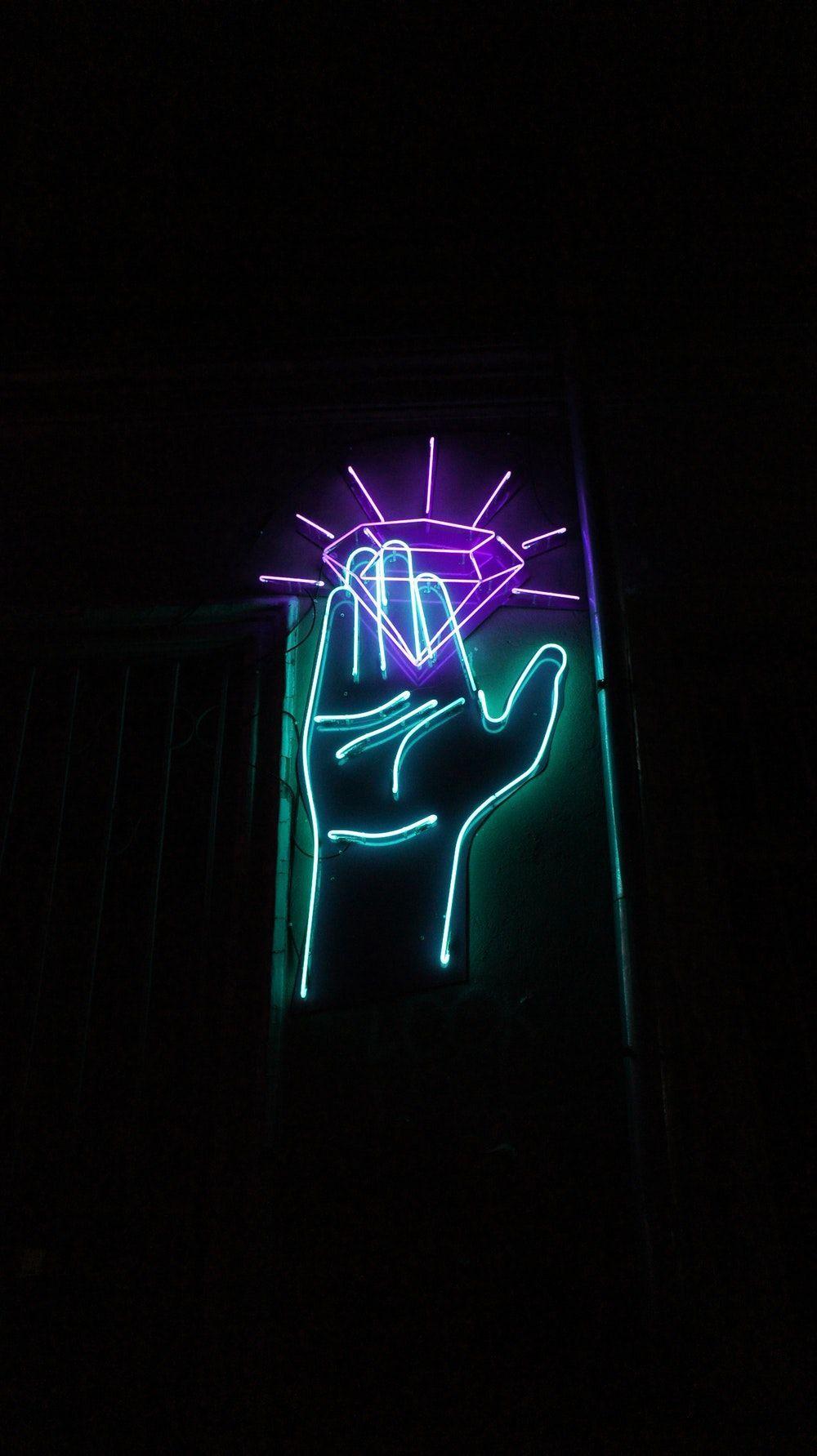 1000x1783 Neon Light Background, HD Wallpaper - ++ wallpaper
