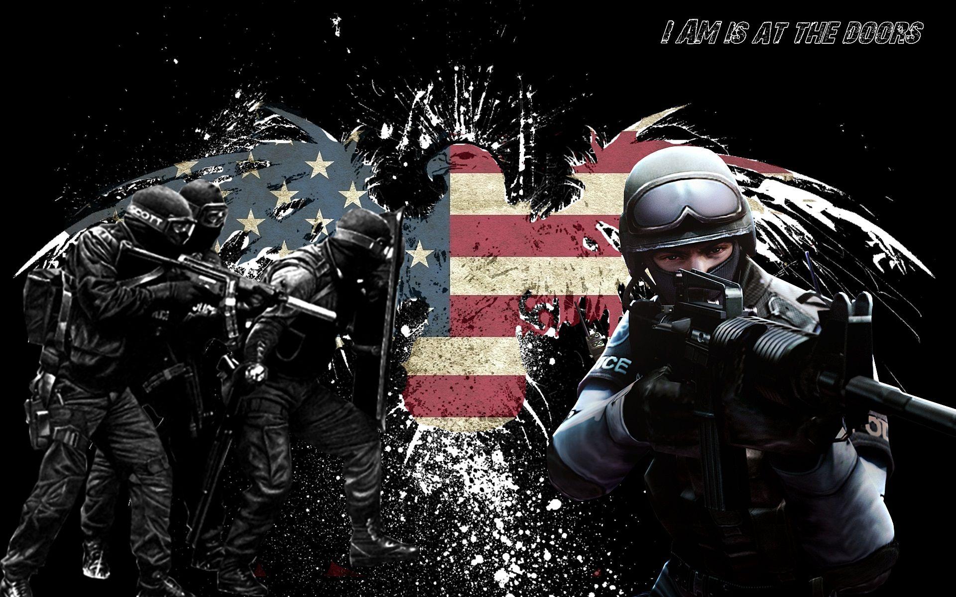 1920x1200 American Eagle Flag Image Wallpaper