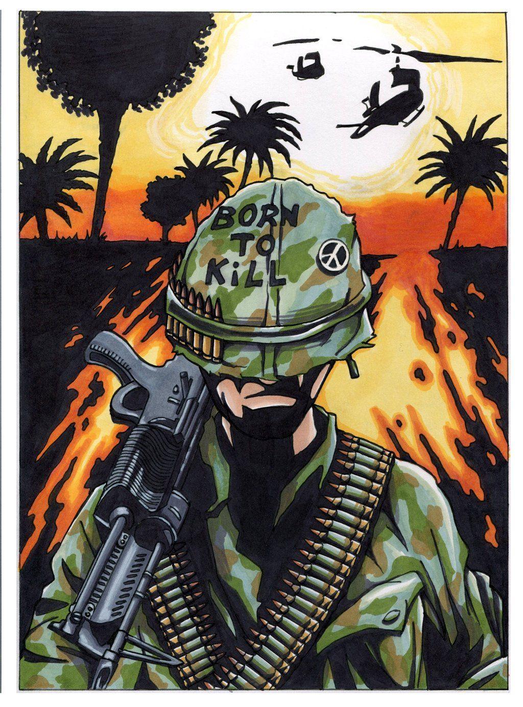 1024x1384 Full Metal Jacket Wallpaper