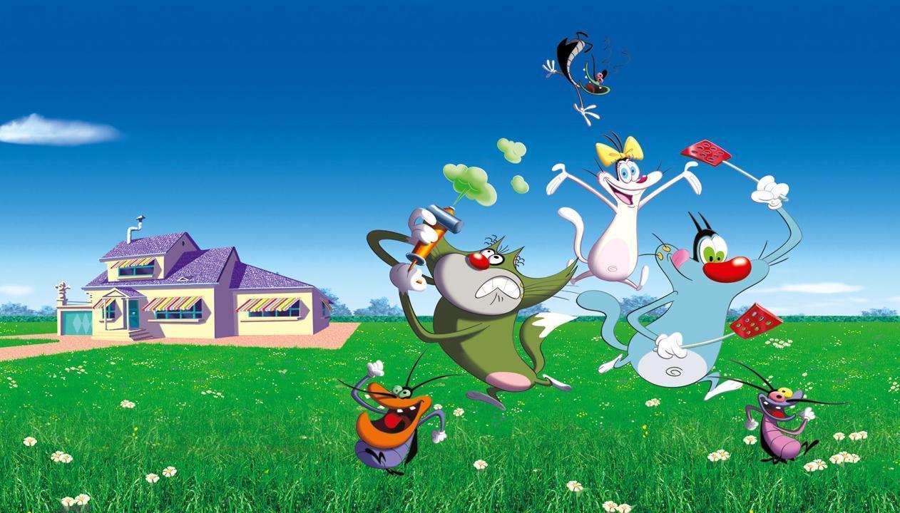 Oggy And The Cockroach Wallpapers - Top Free Oggy And The Cockroach  Backgrounds - WallpaperAccess