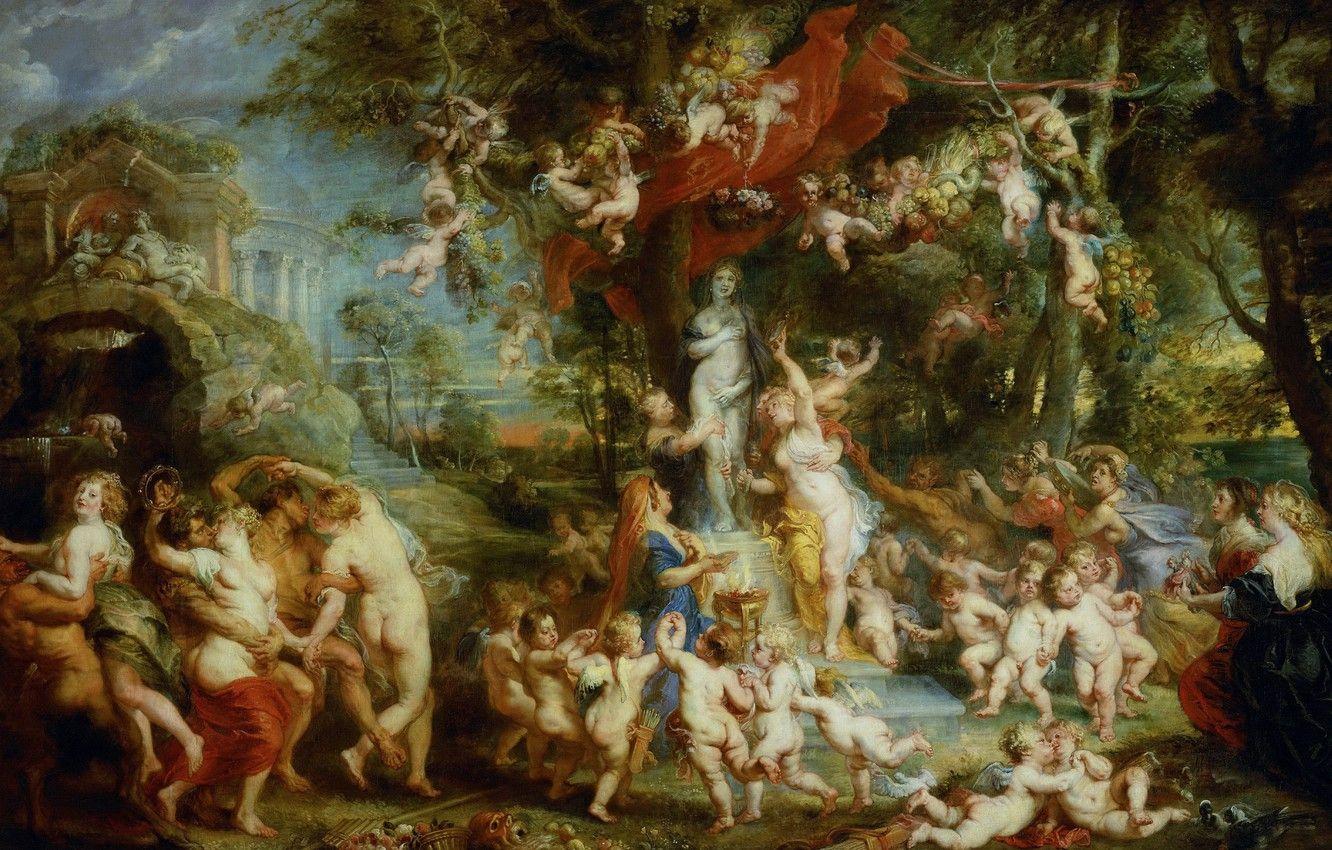 1332x850 Wallpaper picture, Peter Paul Rubens, mythology, Pieter Paul