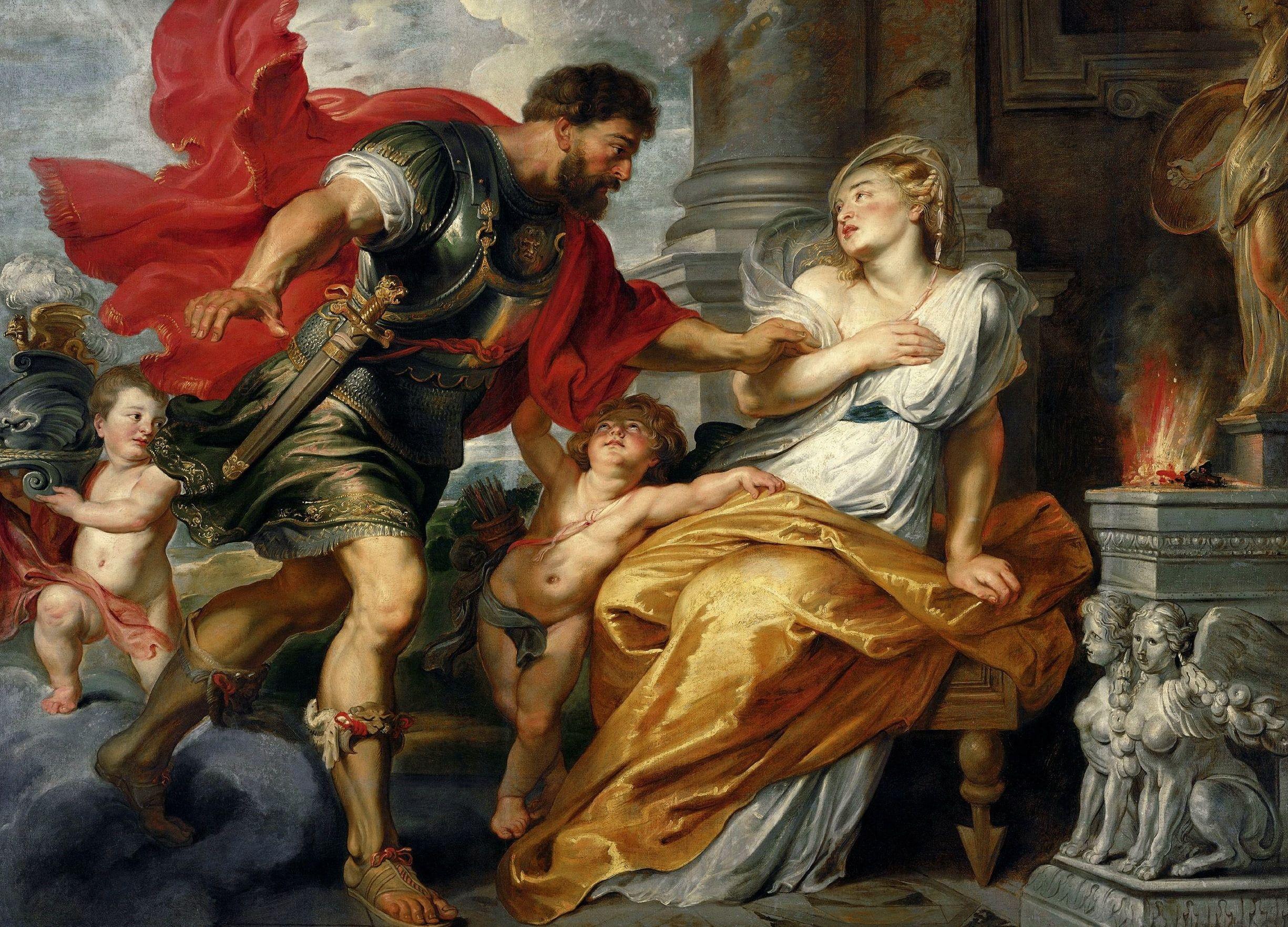 2450x1765 HD wallpaper: peter paul rubens ass greek mythology artwork