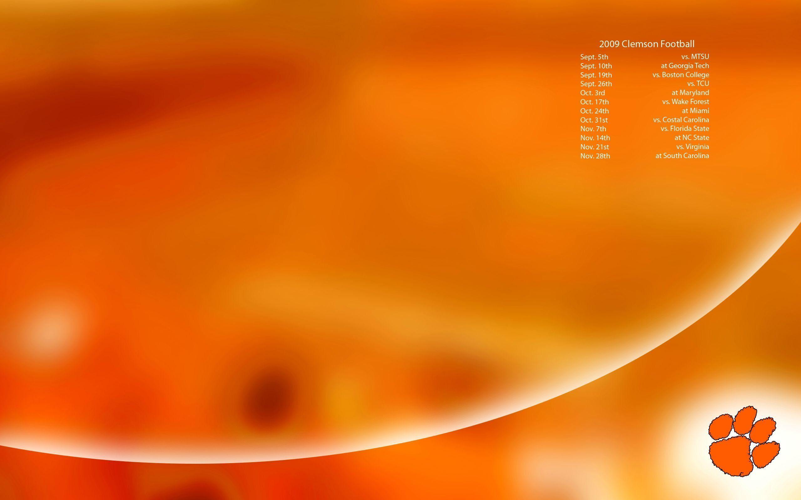 2560x1600 Clemson Desktop Wallpaper