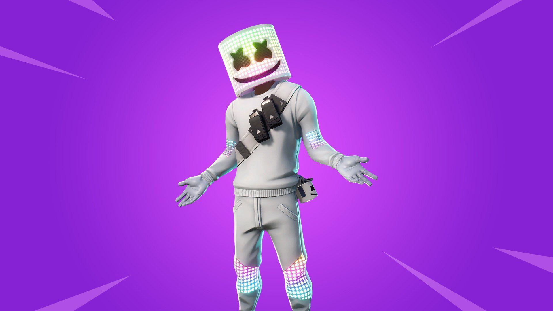 Marshmello Drawing Fortnite