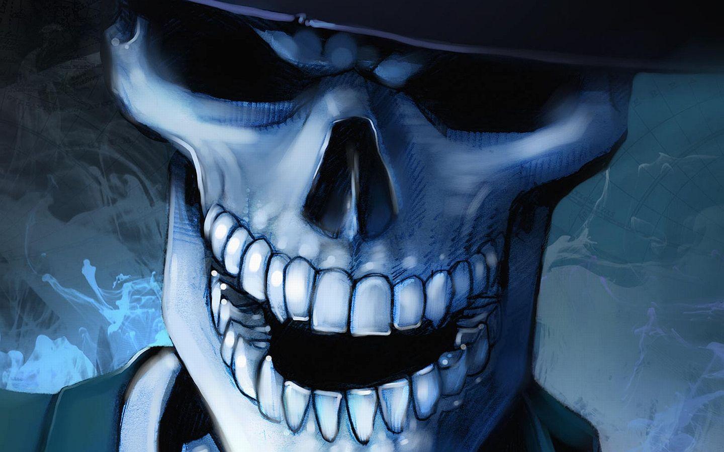 1440x900 Skull Wallpaper