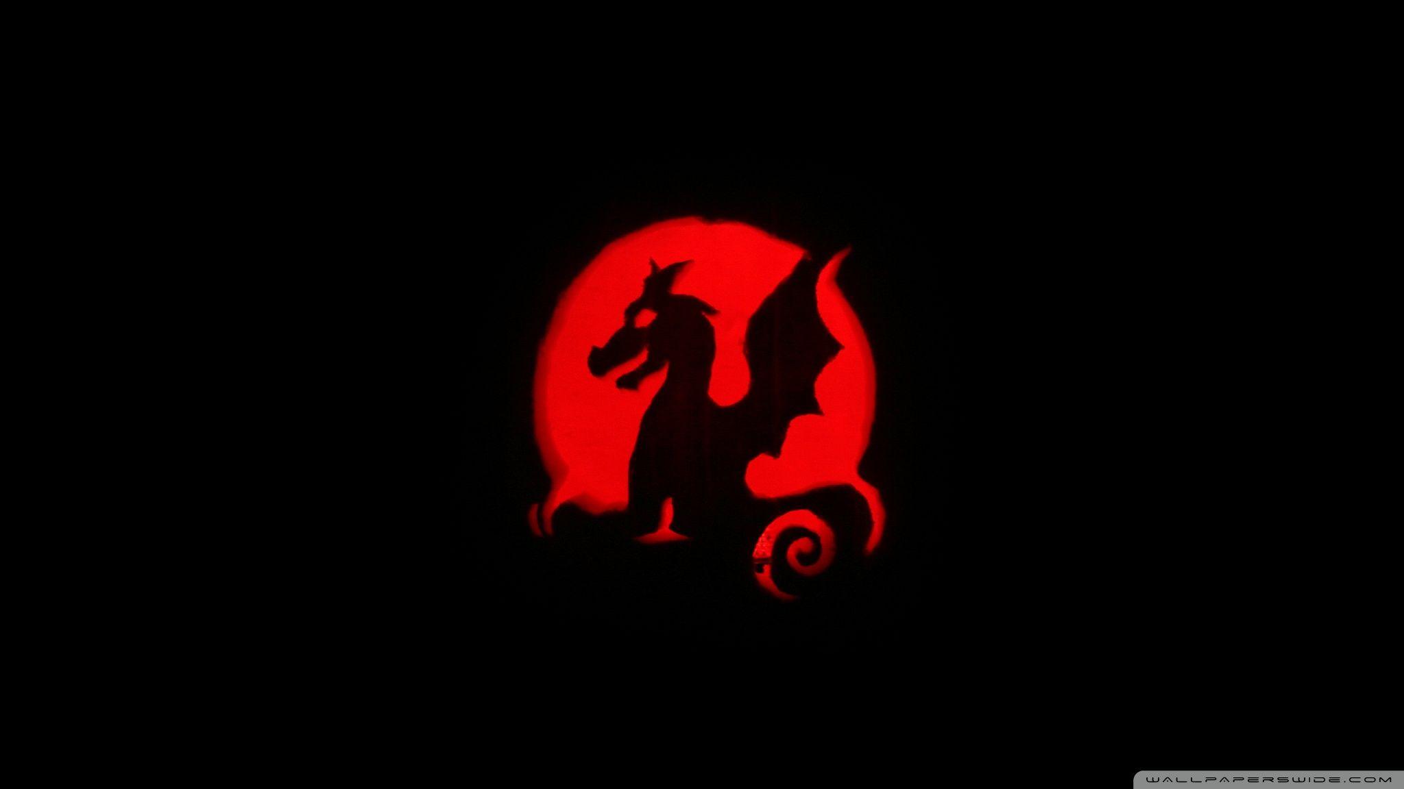 2048x1152 Dragon Pumpkin Carving ❤ 4K HD Desktop Wallpaper for 4K