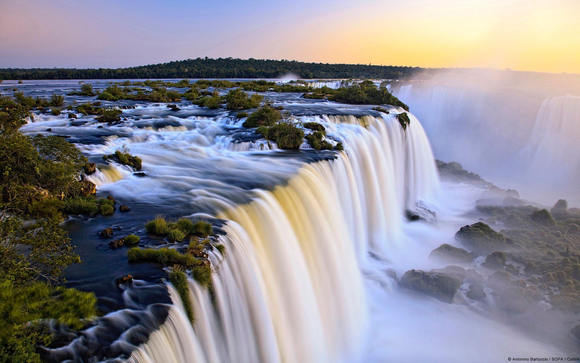 1920x1200 Iguazu Falls hình nền