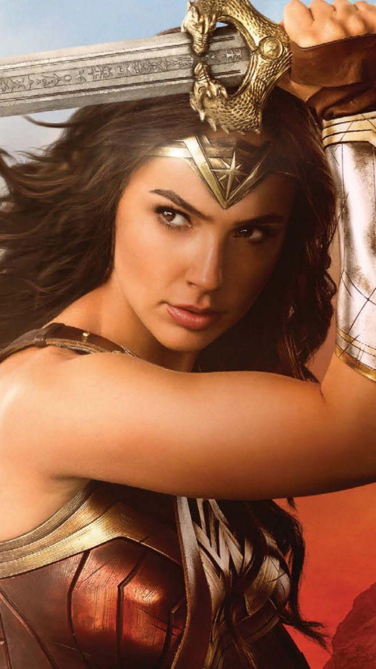 750x1334 Wonder Woman Wallpaper Mobile