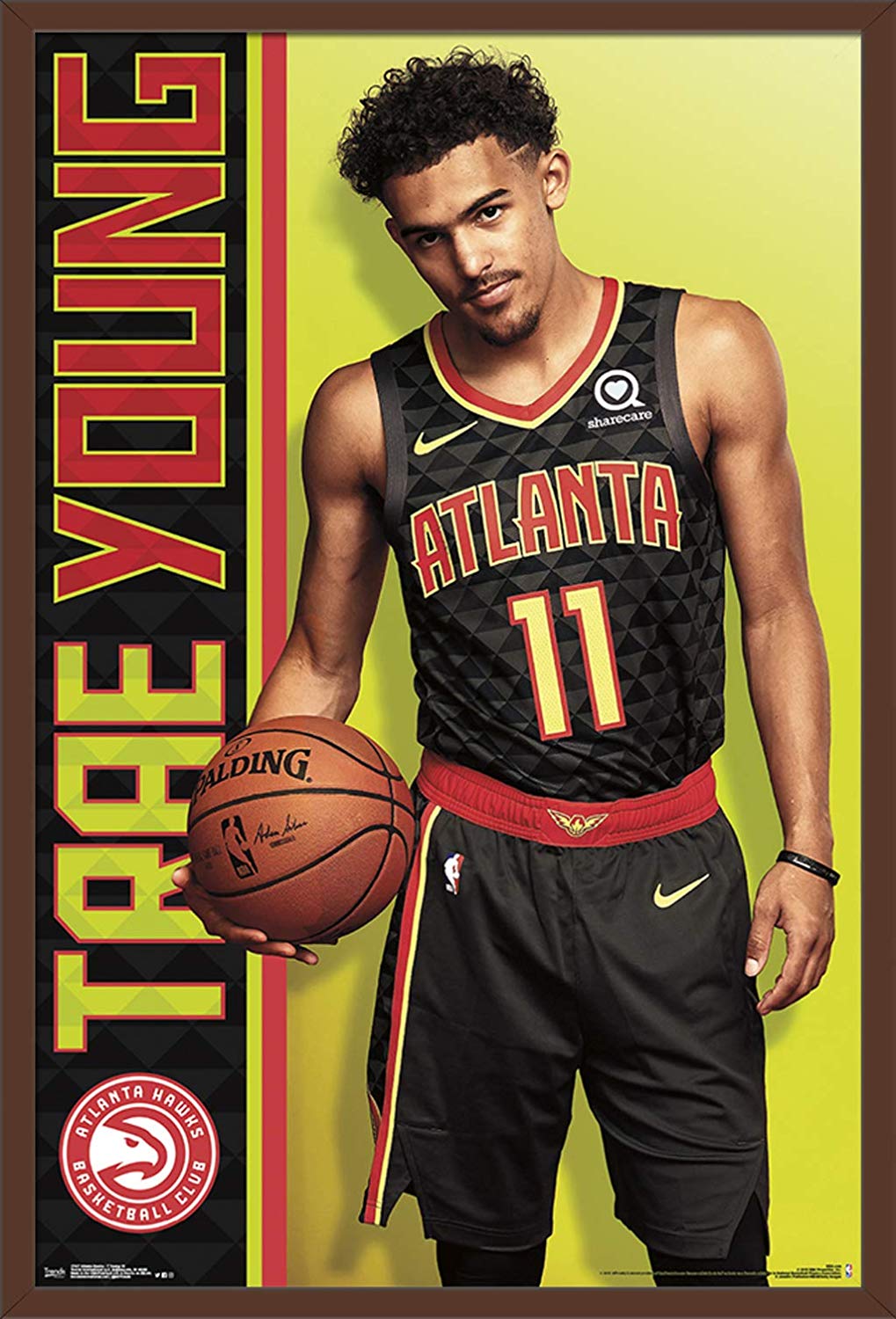 Trae Young grunge art Atlanta Hawks NBA basketball red abstract rays  Rayford Trae Young HD wallpaper  Peakpx