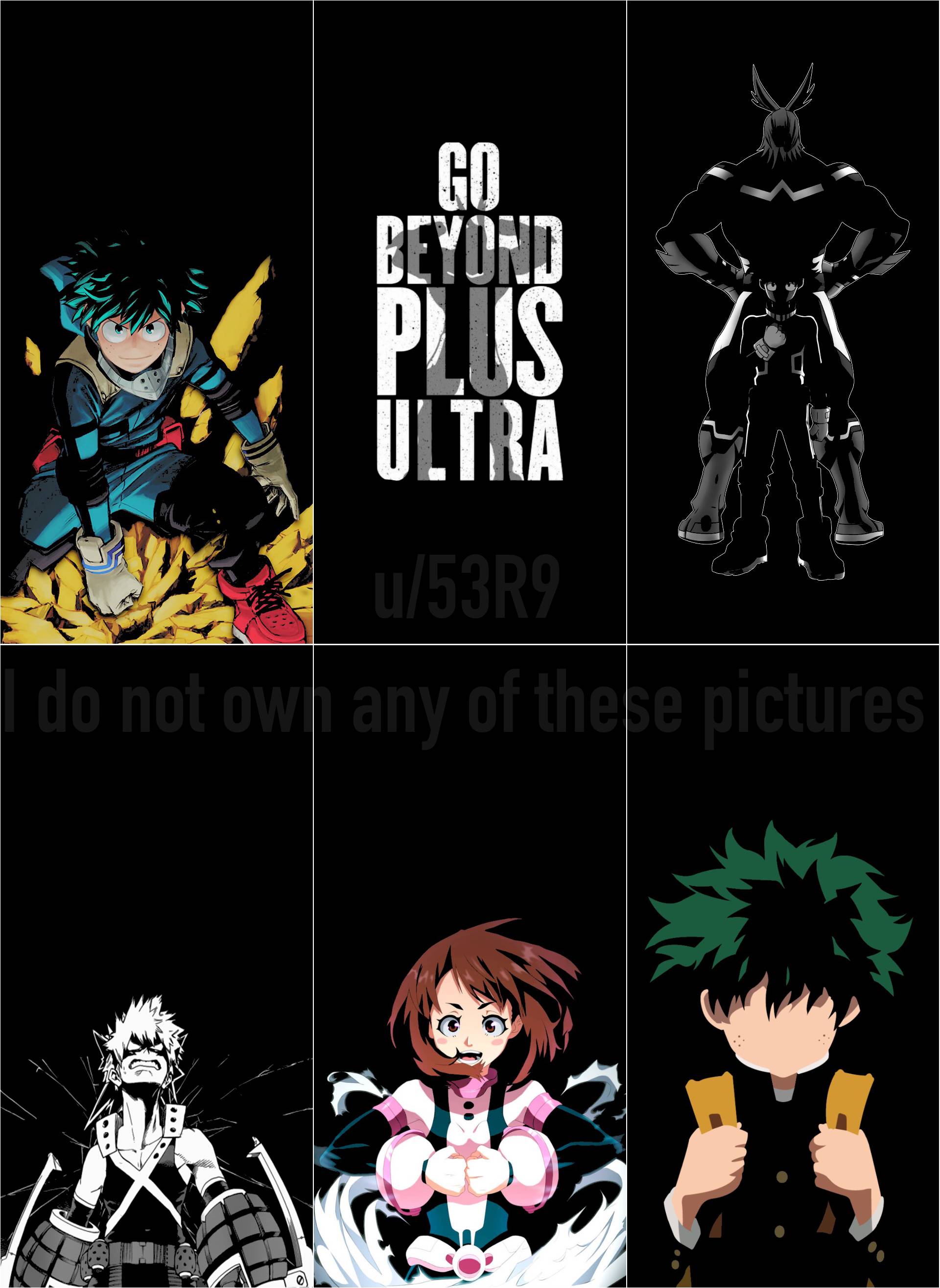 1920x2631 I edited 6 My Hero Academia wallpaper! Separate picture