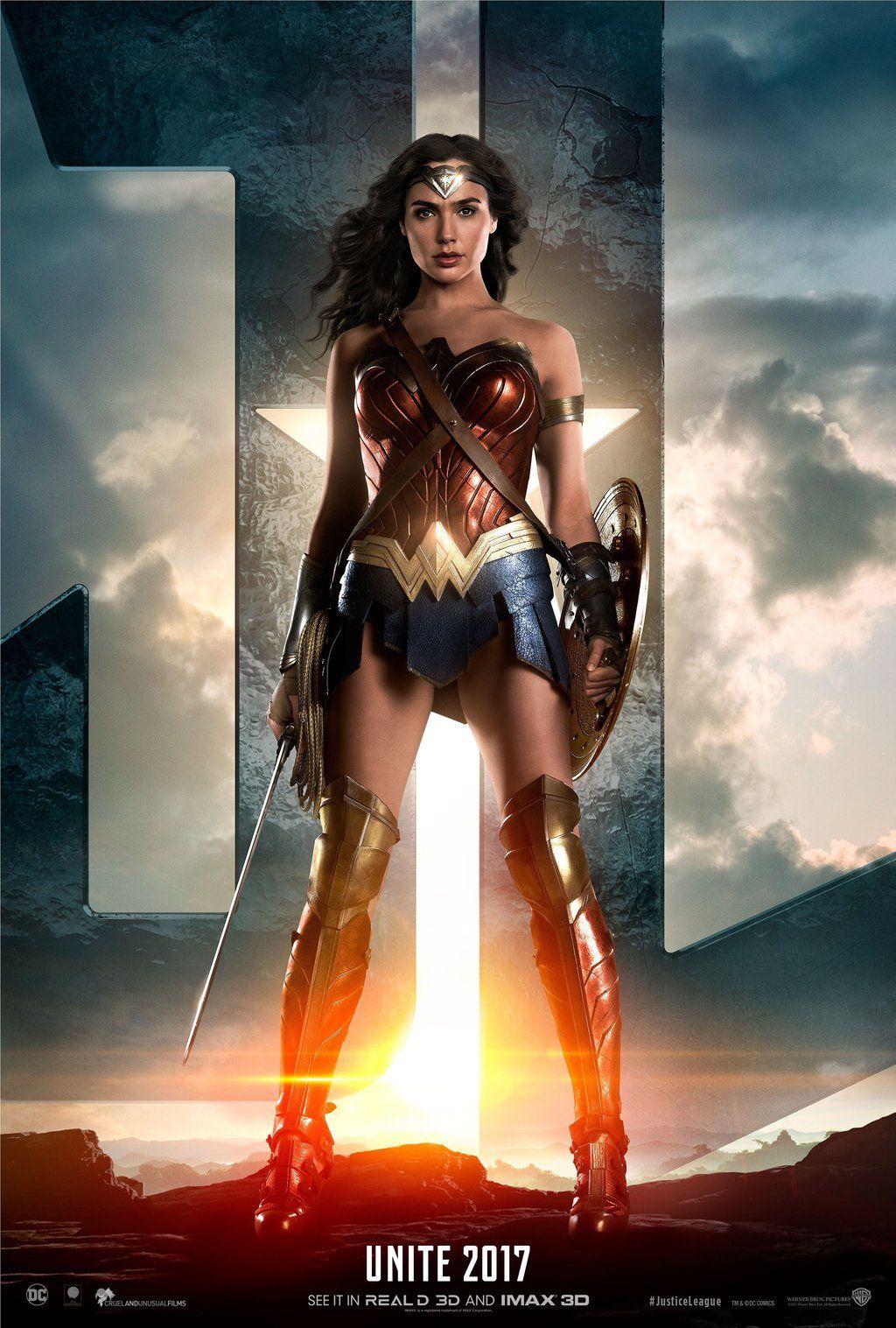 1024x1517 Official Justice League Wonder Woman Poster