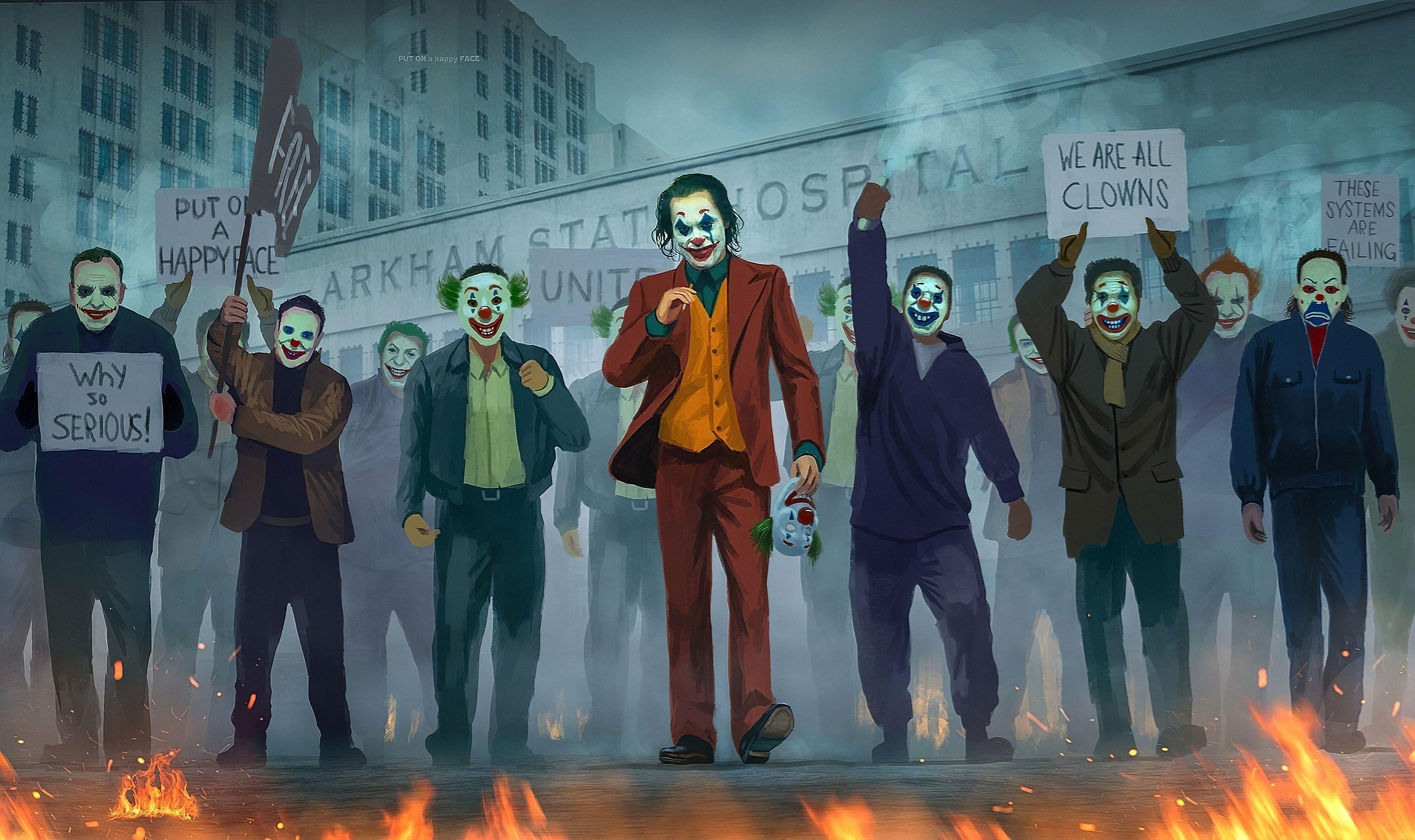 3638x2160 Joker We Are All Clowns Wallpaper, HD Movies 4K Wallpaper