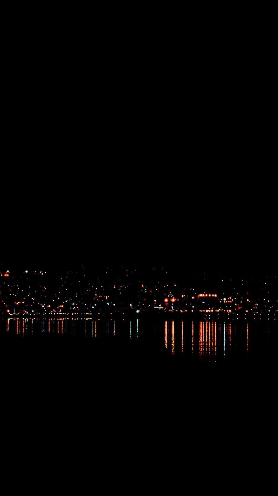 938x1668 Download wallpaper 938x1668 night city, city lights