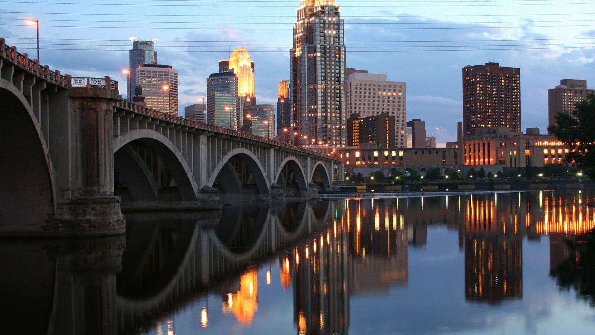 cityscape Skyscraper Minneapolis HD Wallpapers  Desktop and Mobile  Images  Photos