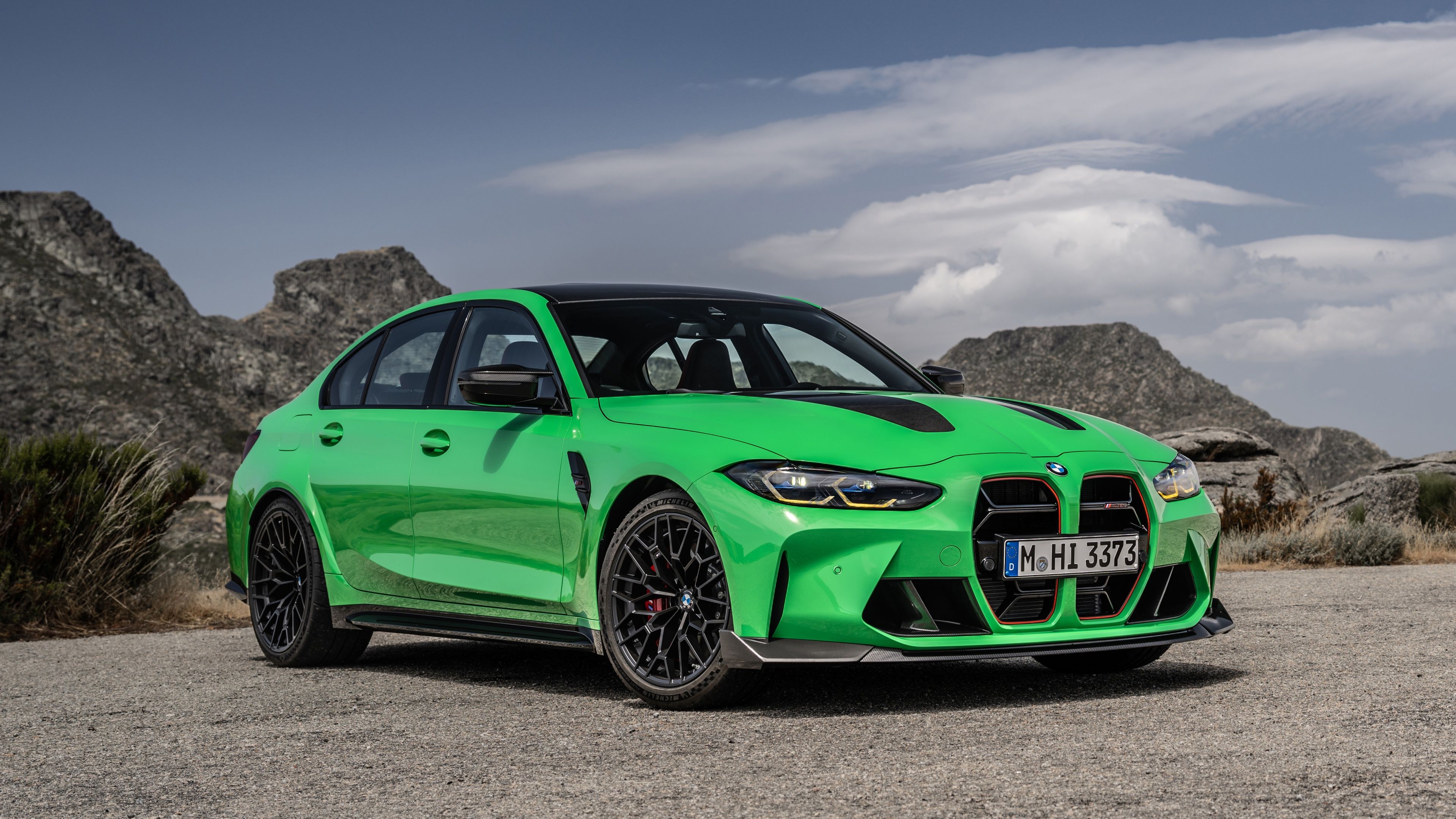 3840x2160 BMW M3 CS Wallpaper 4K, Sports sedan