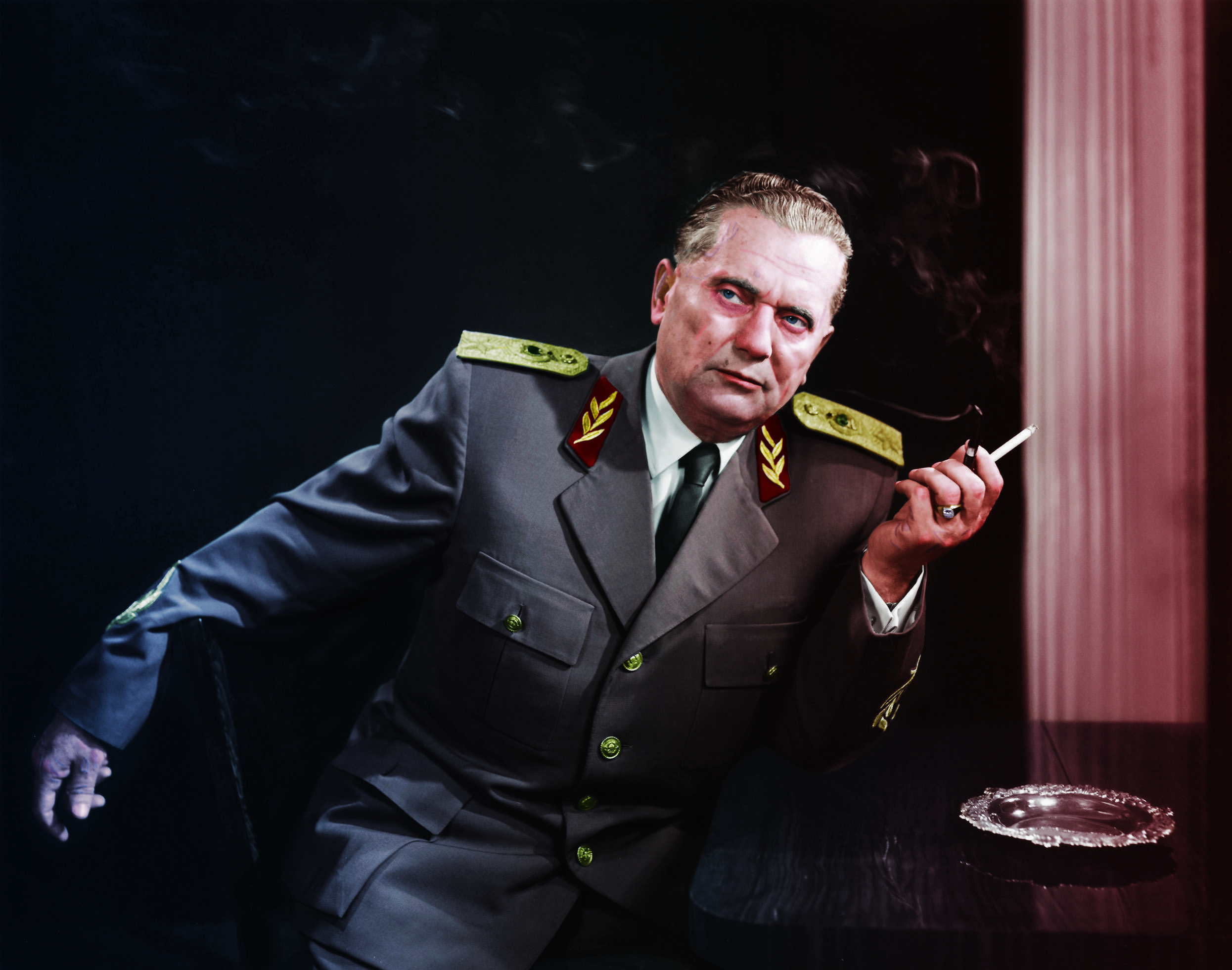 2491x1960 Colorized Josip Broz Tito 1892 1980