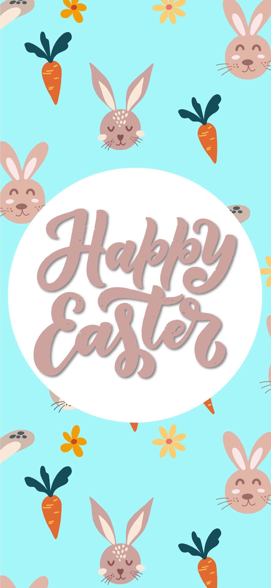 887x1920 Cute Easter iPhone Wallpaper