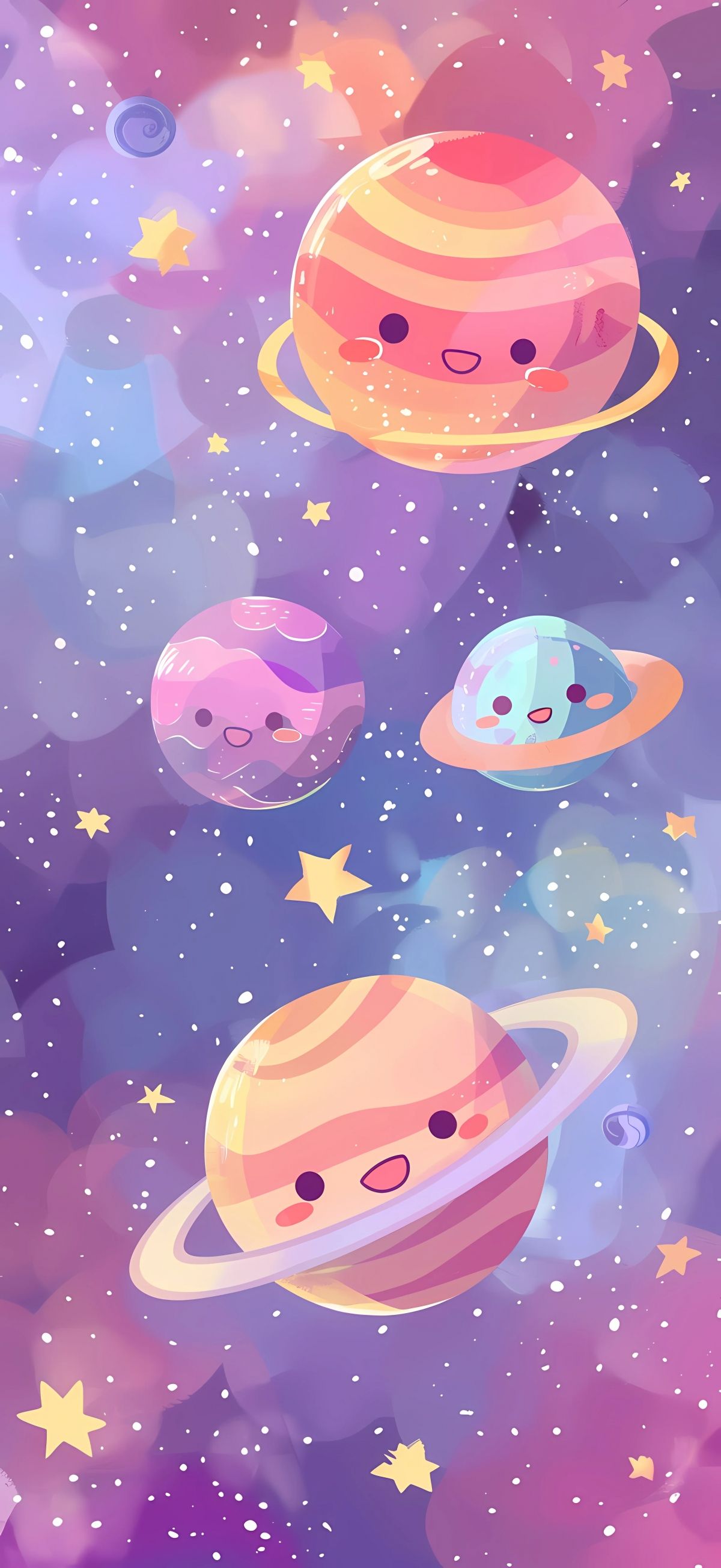 1200x2608 Most Popular Planets Cute Wallpaper