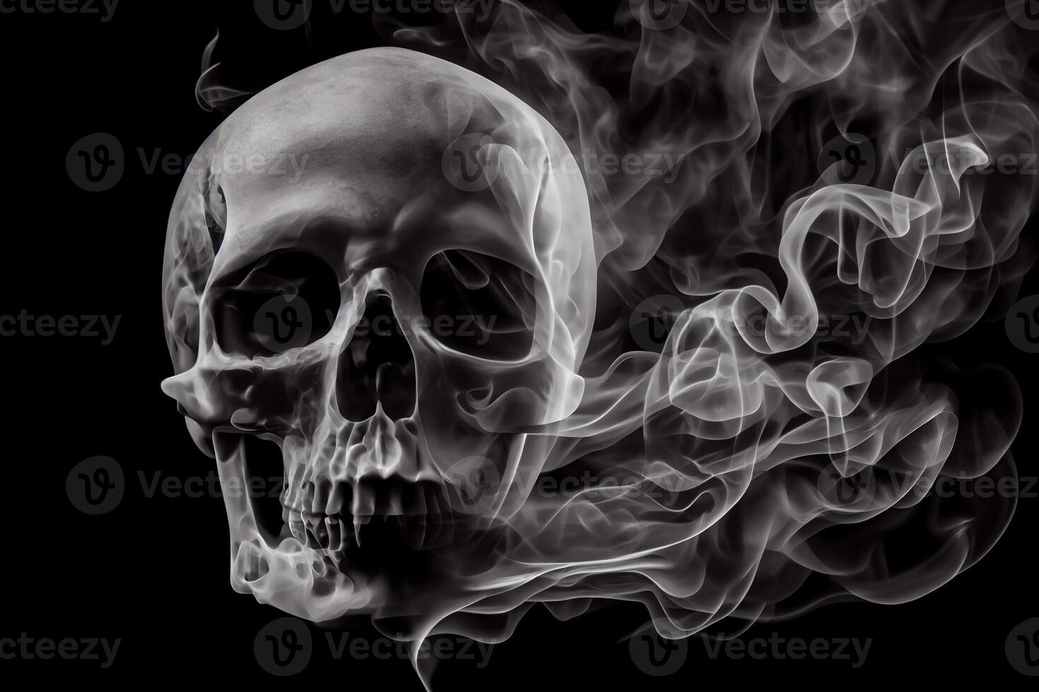 1470x980 Skull Smoking , Image