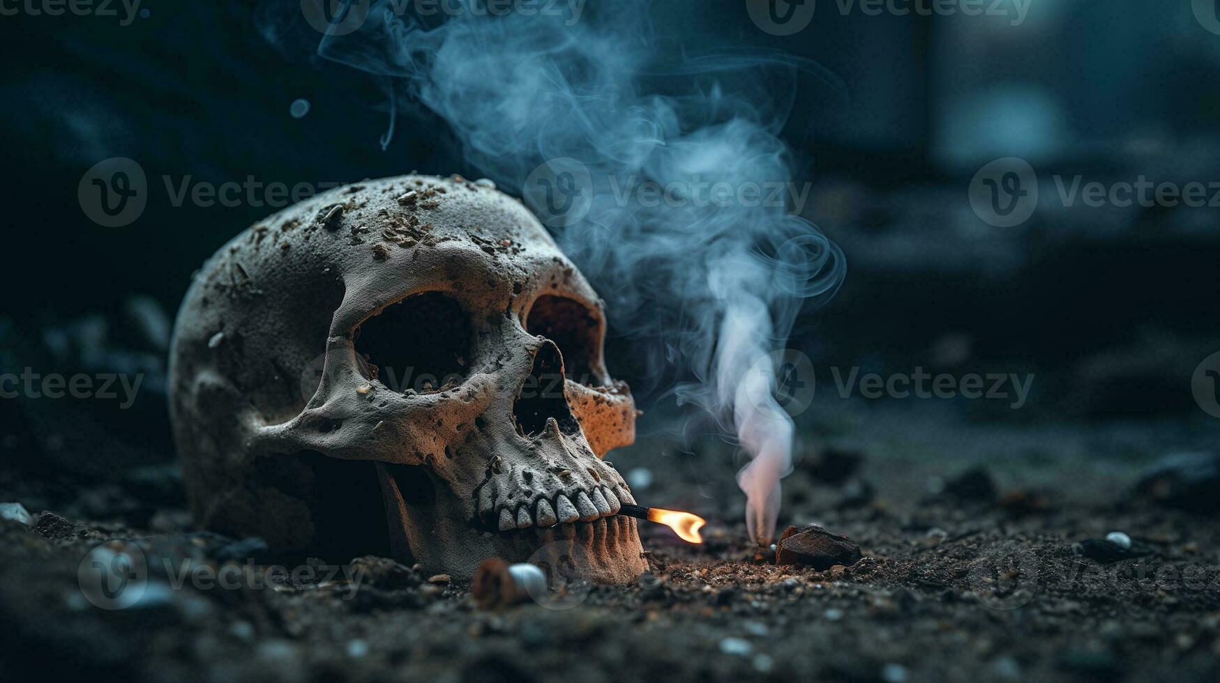 1749x980 Skull Smoke