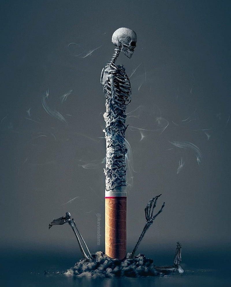800x993 HD smoking skeleton wallpaper