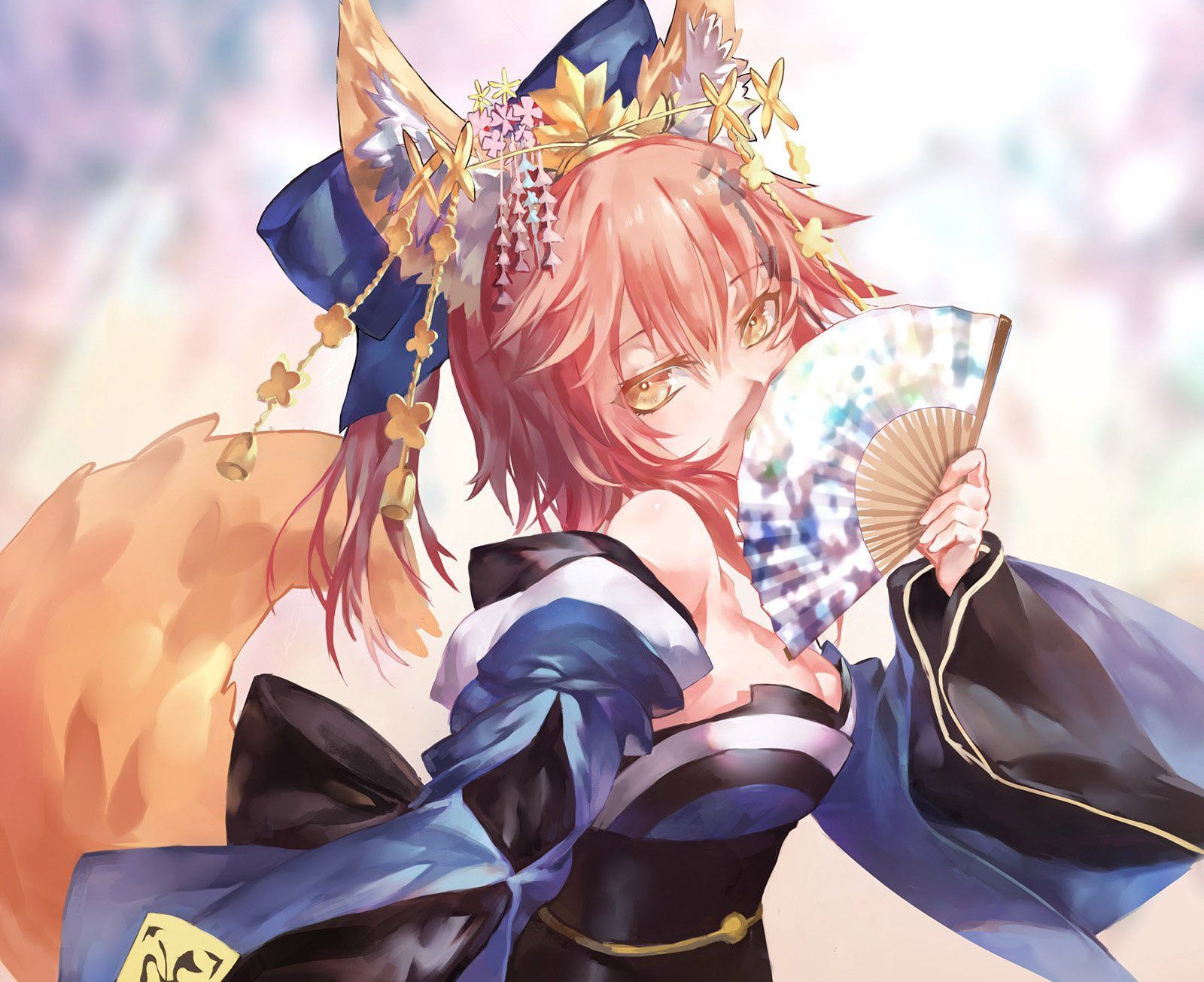 1600x1305 Stunning Tamamo No Mae HD Wallpaper From Fate Grand Order