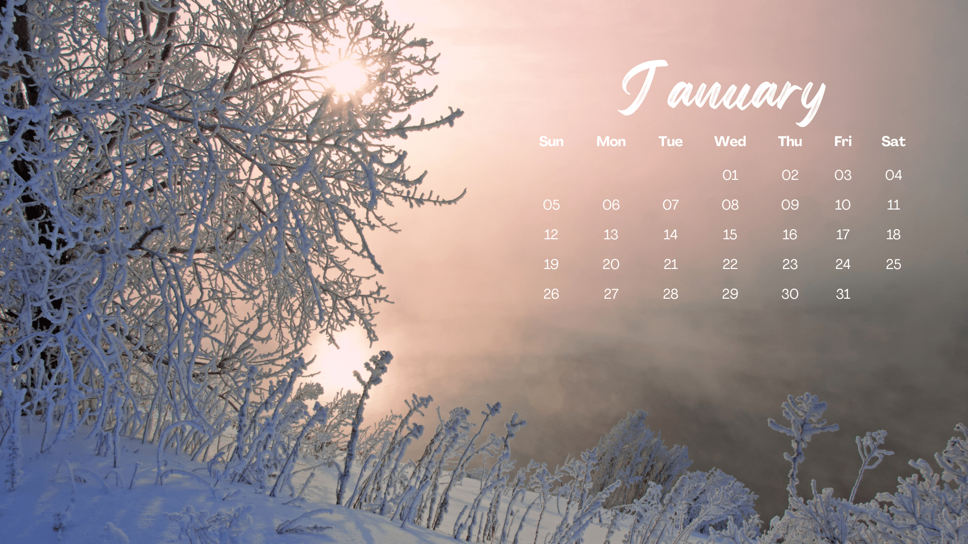 January 2025 Calendar Wallpapers Top Free January 2025 Calendar