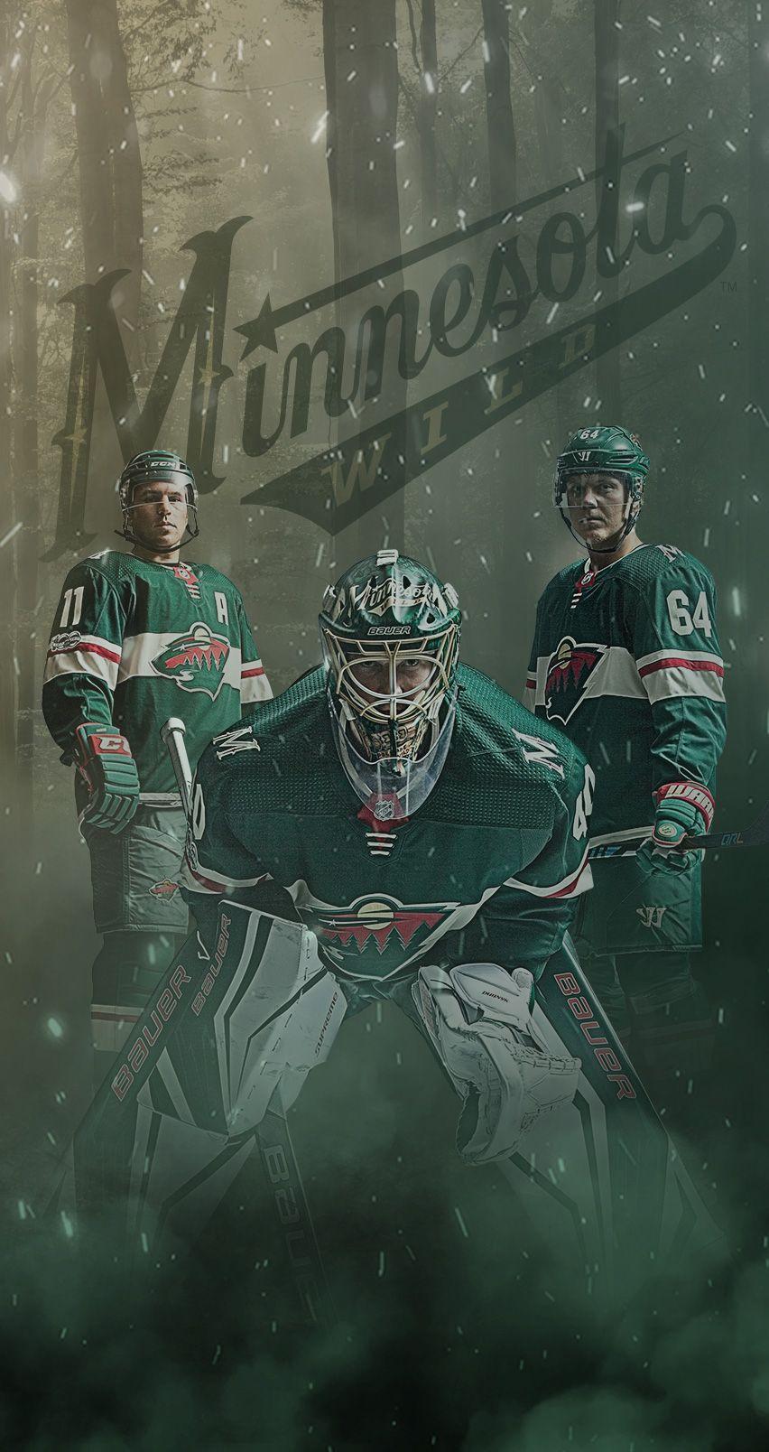 852x1608 Minnesota Wild HD Wallpaper