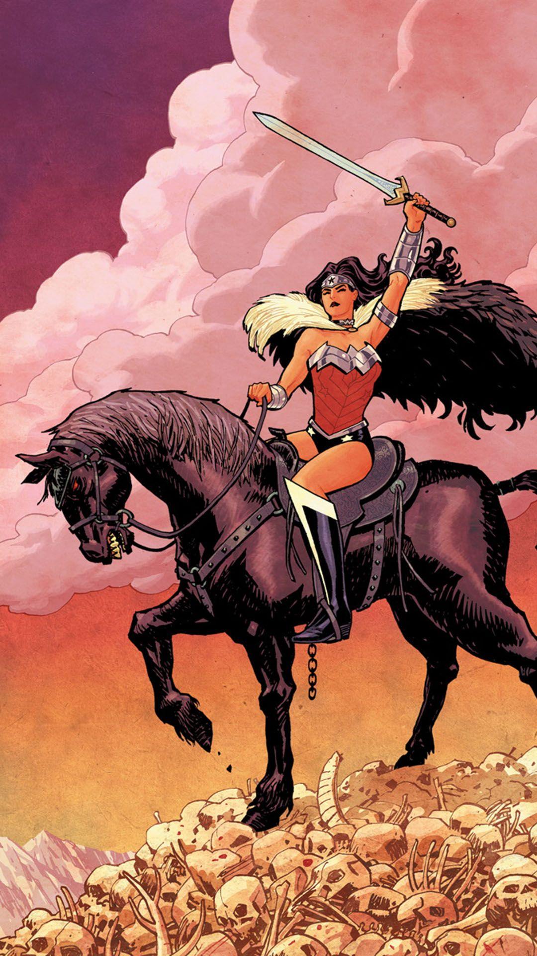 1080x1920 Wonder Woman Phone Wallpaper. The Neverborn Saga